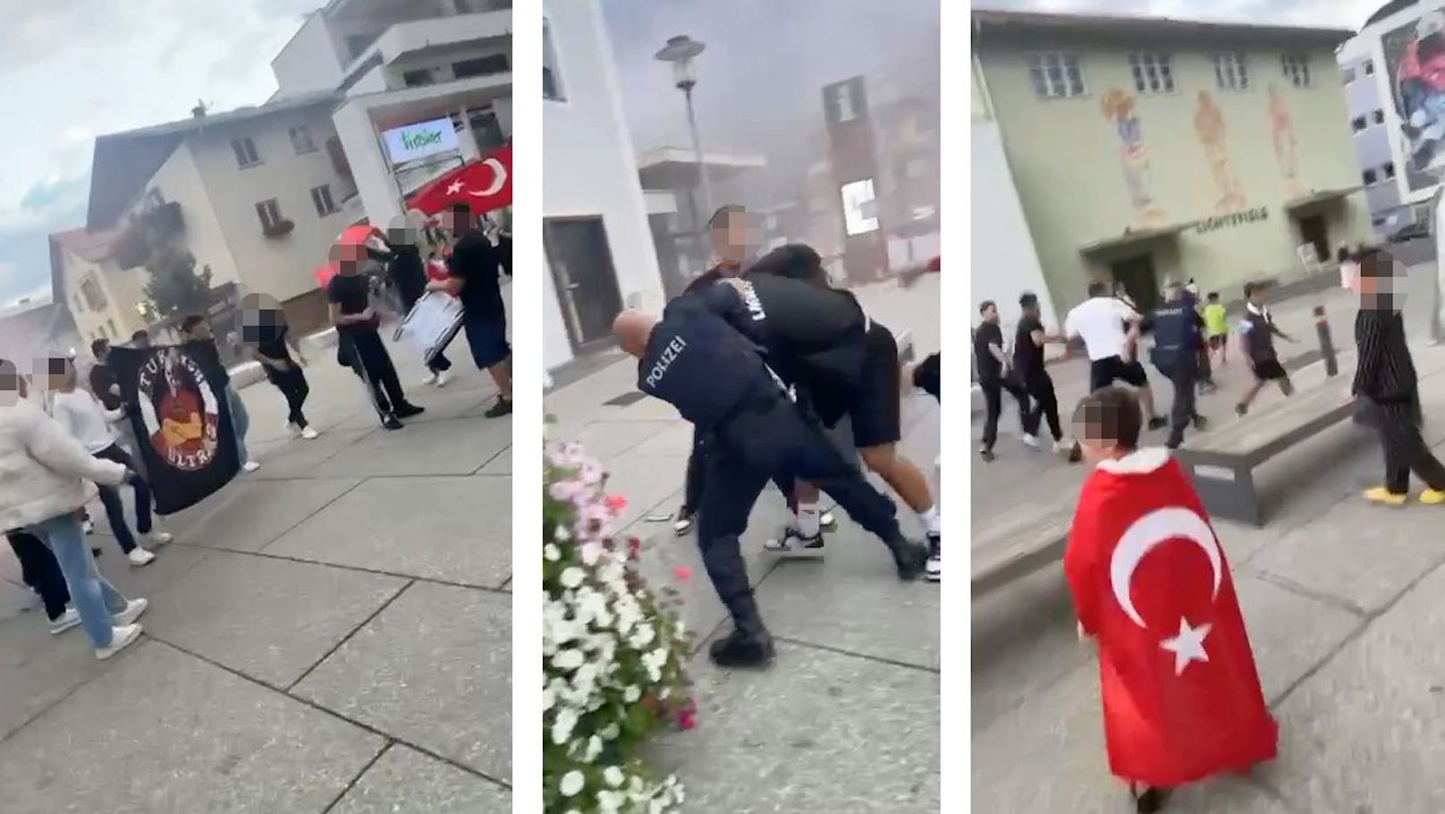 Nach Straßenschlacht – Türkei-Fans wollen Beamte klagen