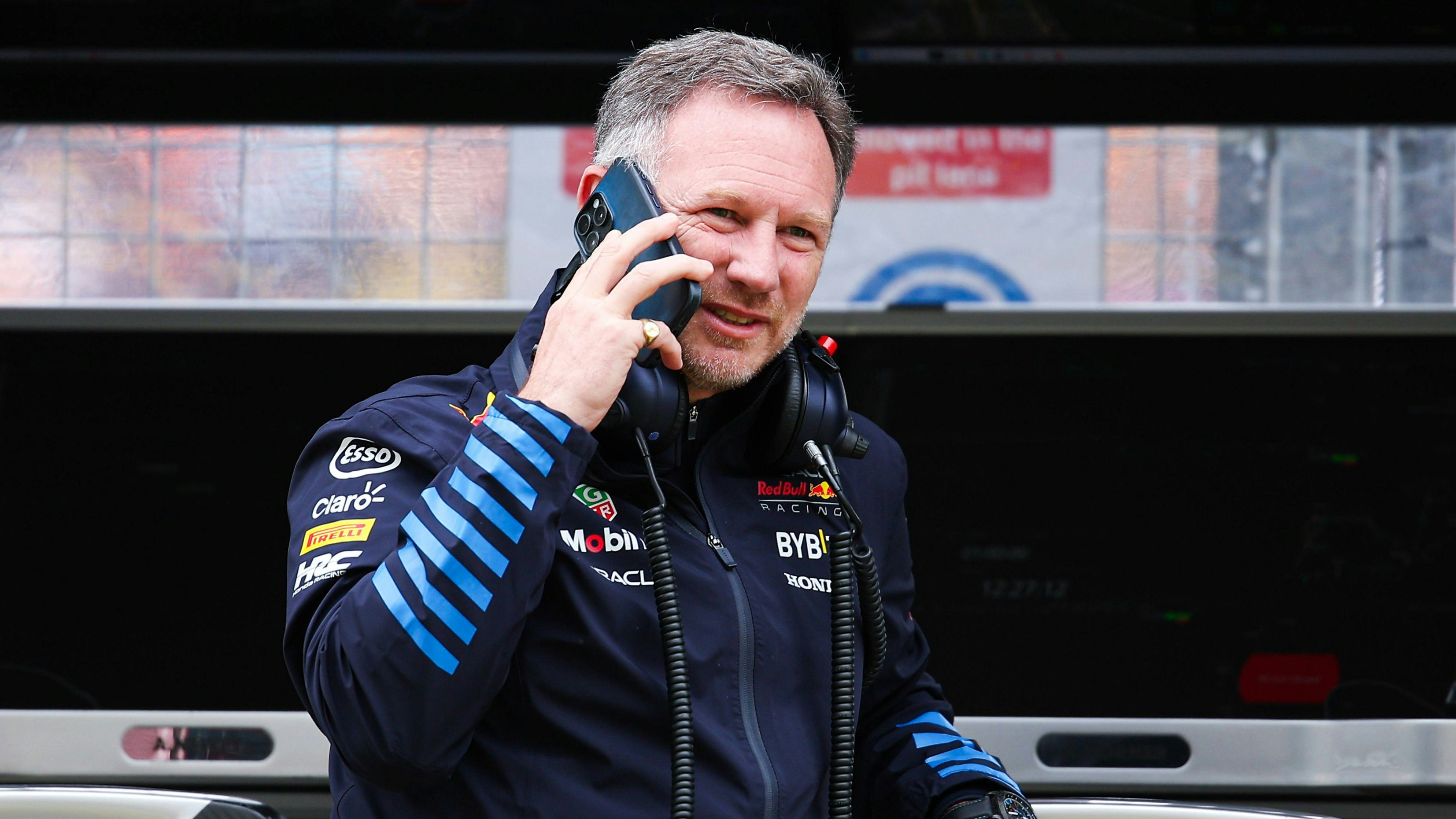 Red-Bull-Teamchef Christian Horner. 
