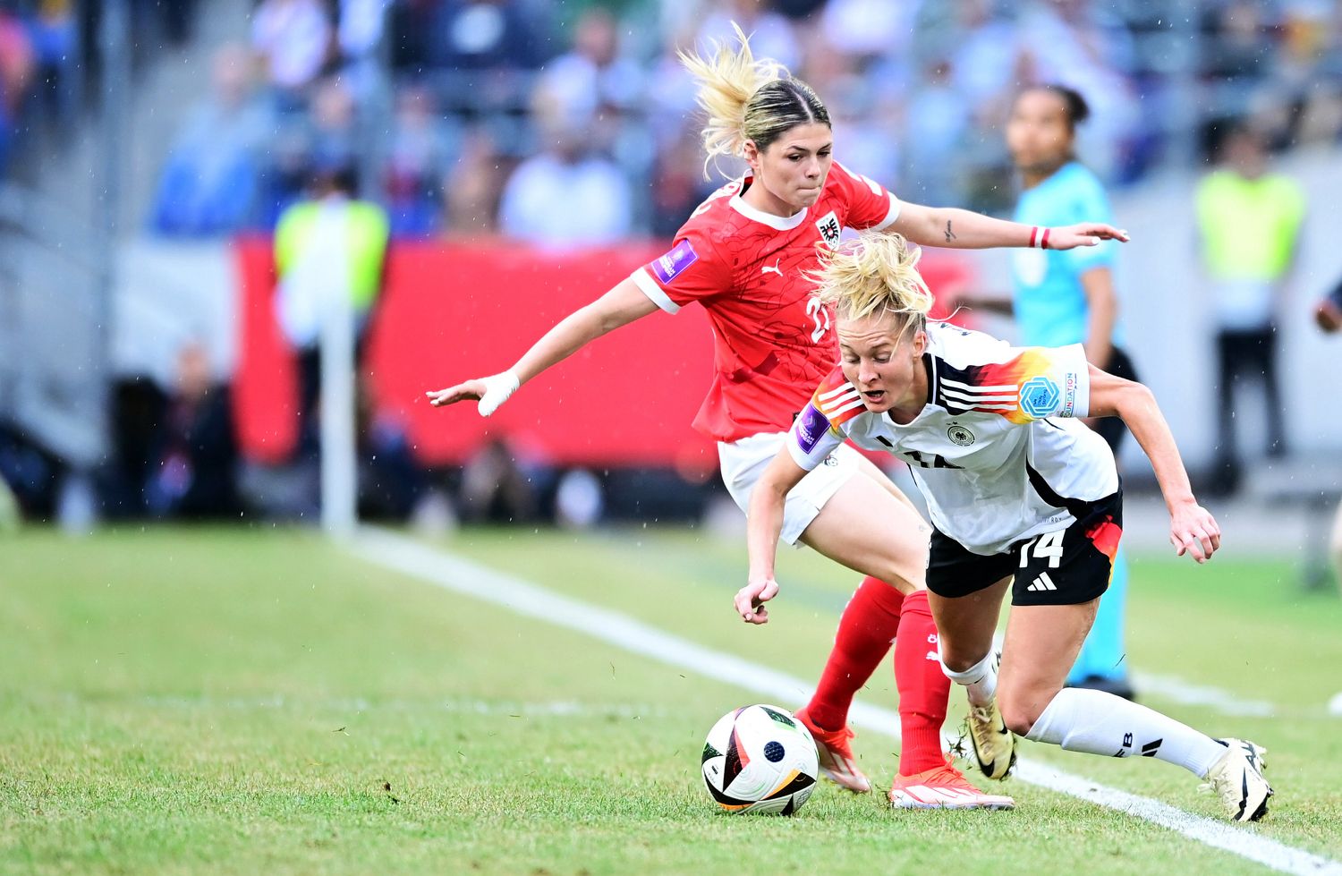Österreichs Frauen-Team verlor auch das zweite Duell mit Deutschland. 