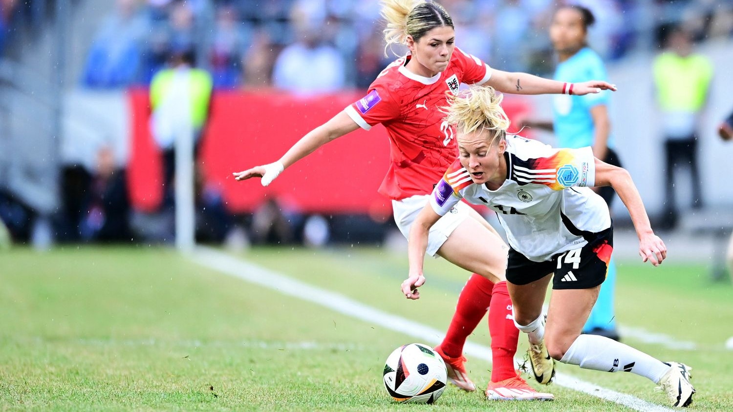 Österreichs Frauen-Team verlor auch das zweite Duell mit Deutschland. 