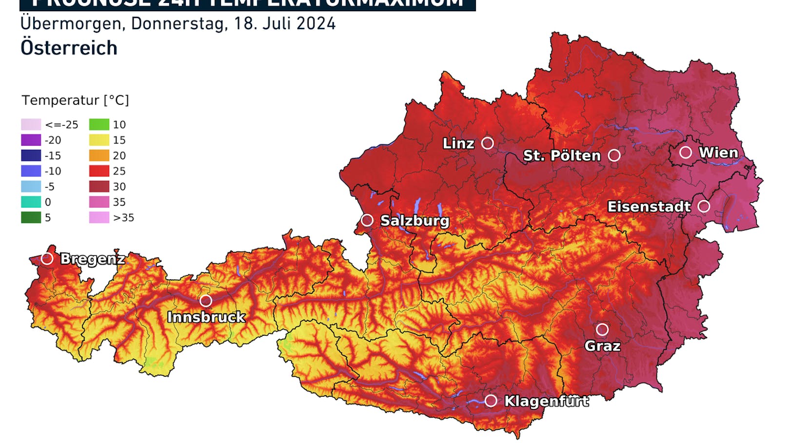 Wetter-Experte kündigt jetzt Gewitter für Wien an