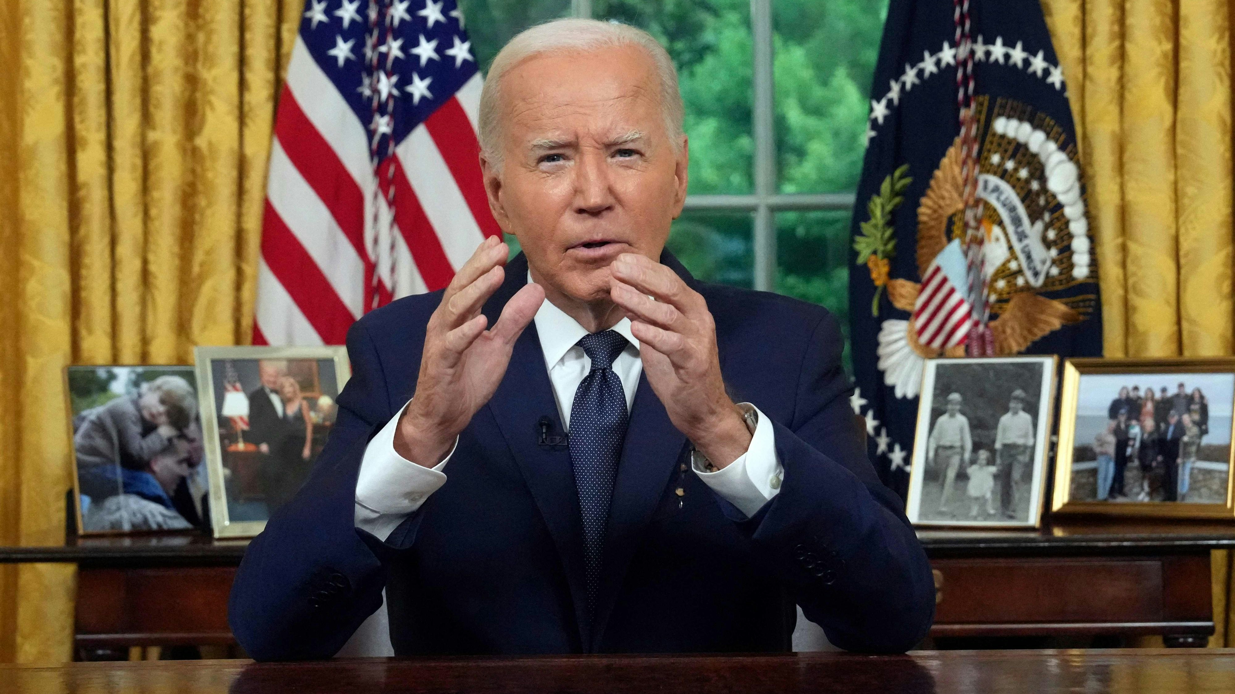 US-Präsident Joe Biden spricht Klartext.
