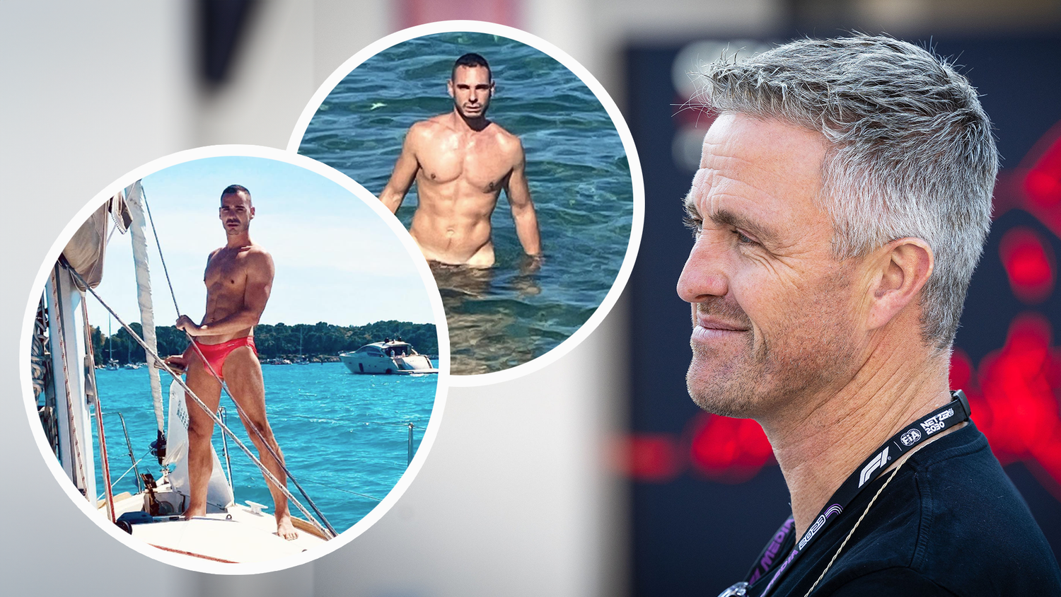 Am Sonntag machte Ralf Schumacher seine Liebesbeziehung zu seinem Manager Etienne bekannt.