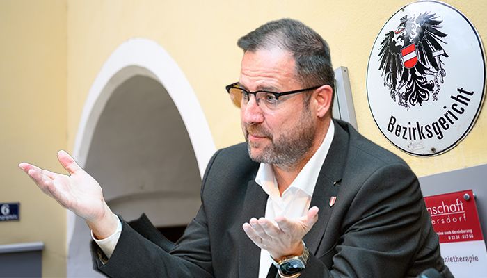 Christian Hafenecker wurde zu einer Geldstrafe verurteilt. Er erschien nicht vor Gericht.