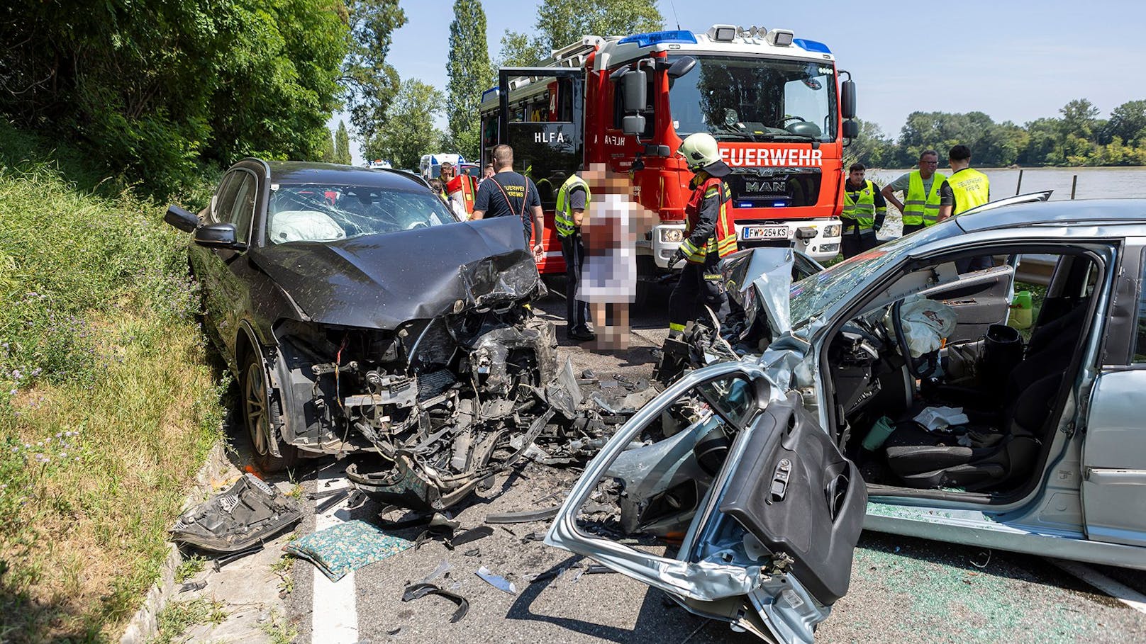 Tödlicher Verkehrsunfall auf der B3 zwischen Stein und Tothenhof