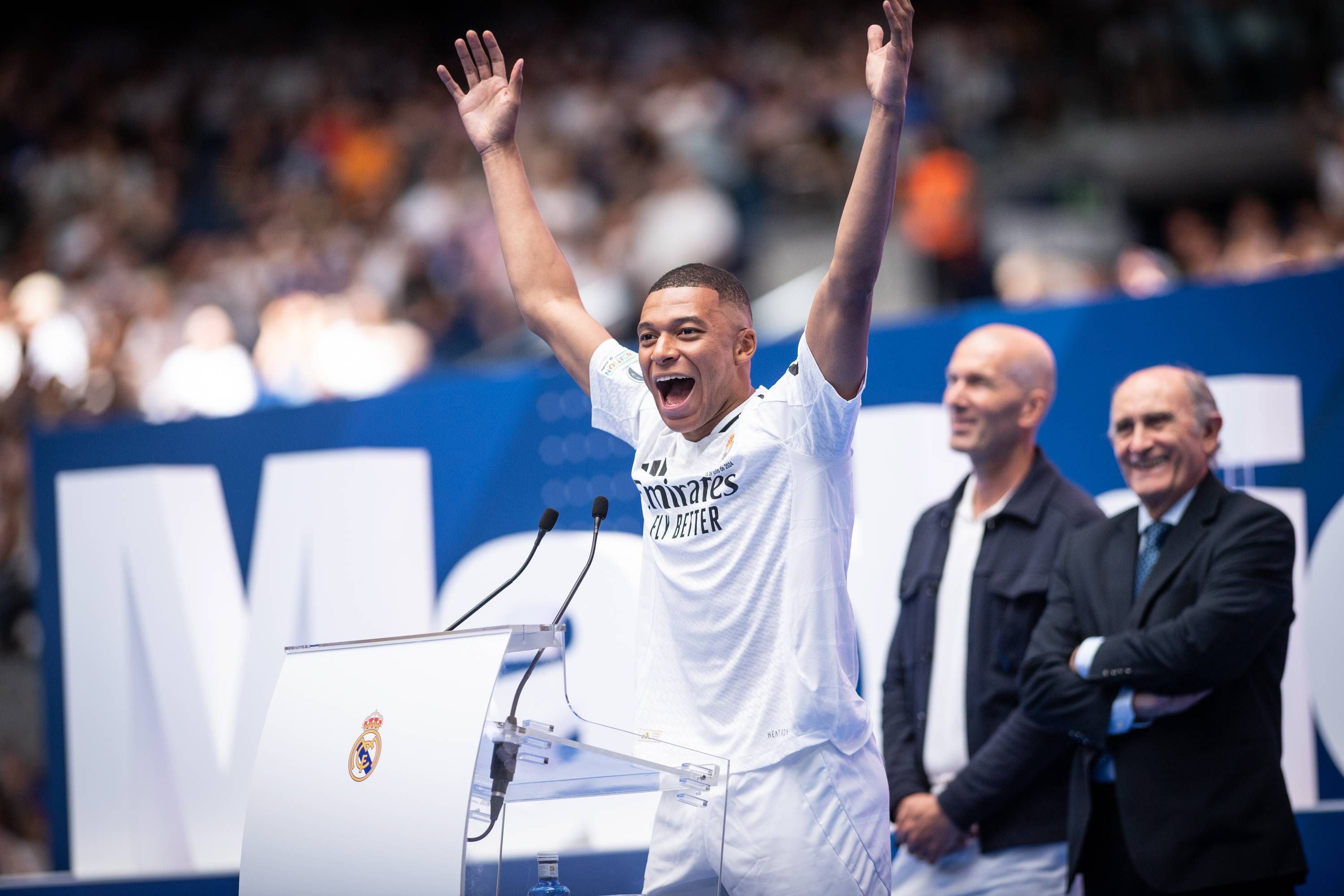 Kylian Mbappe will mit Real Madrid Titel gewinnen.