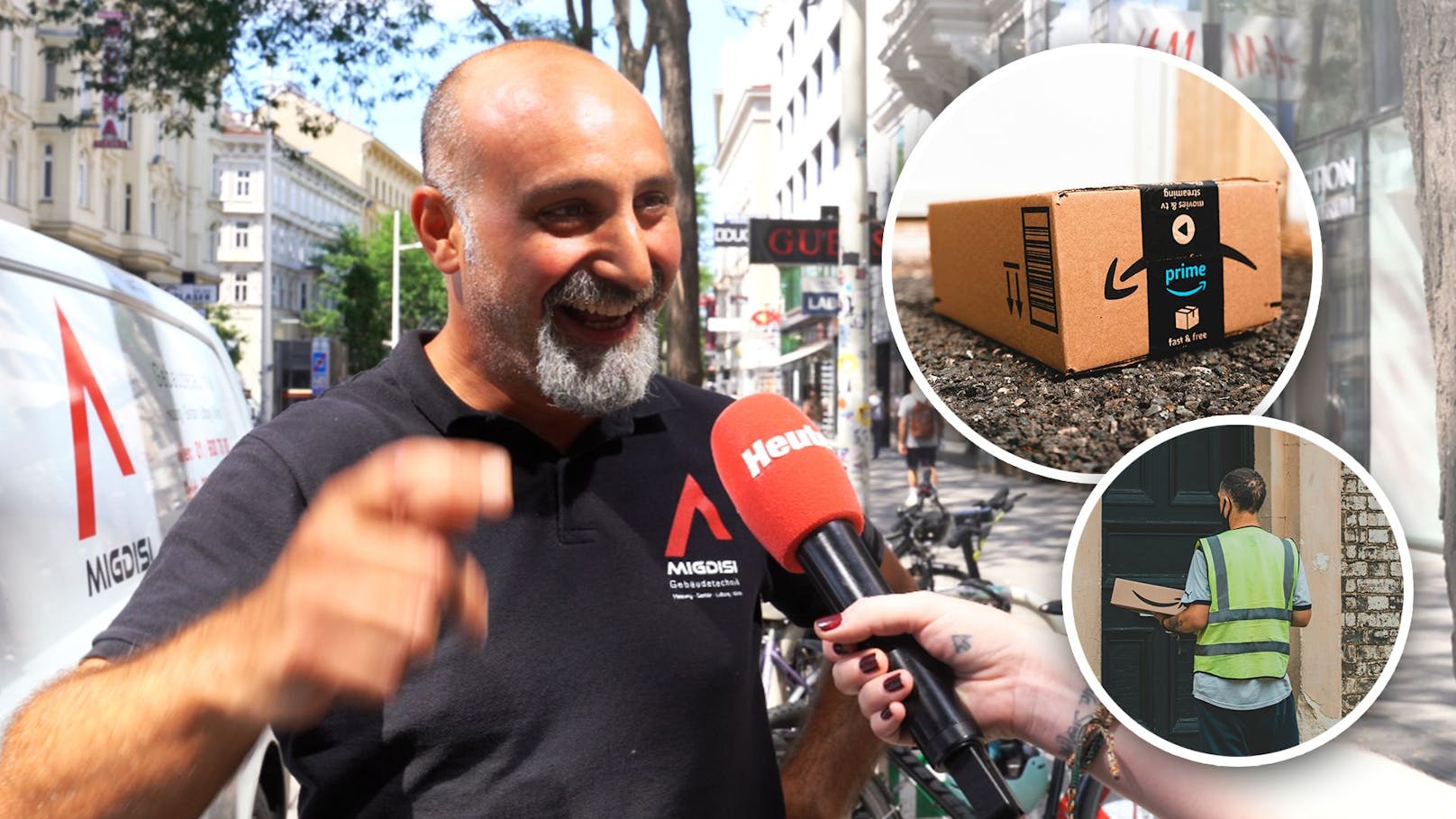 "Sie bestellt, ich zahle" – Amazon-Prime-Day in Wien