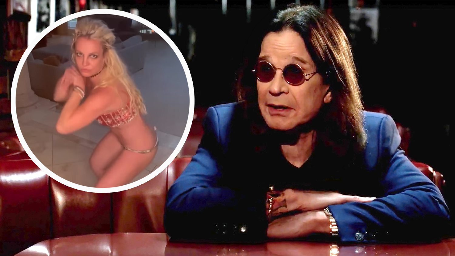 Ozzy Osbourne macht sich über Britney Spears Instagram-Videos lustig.