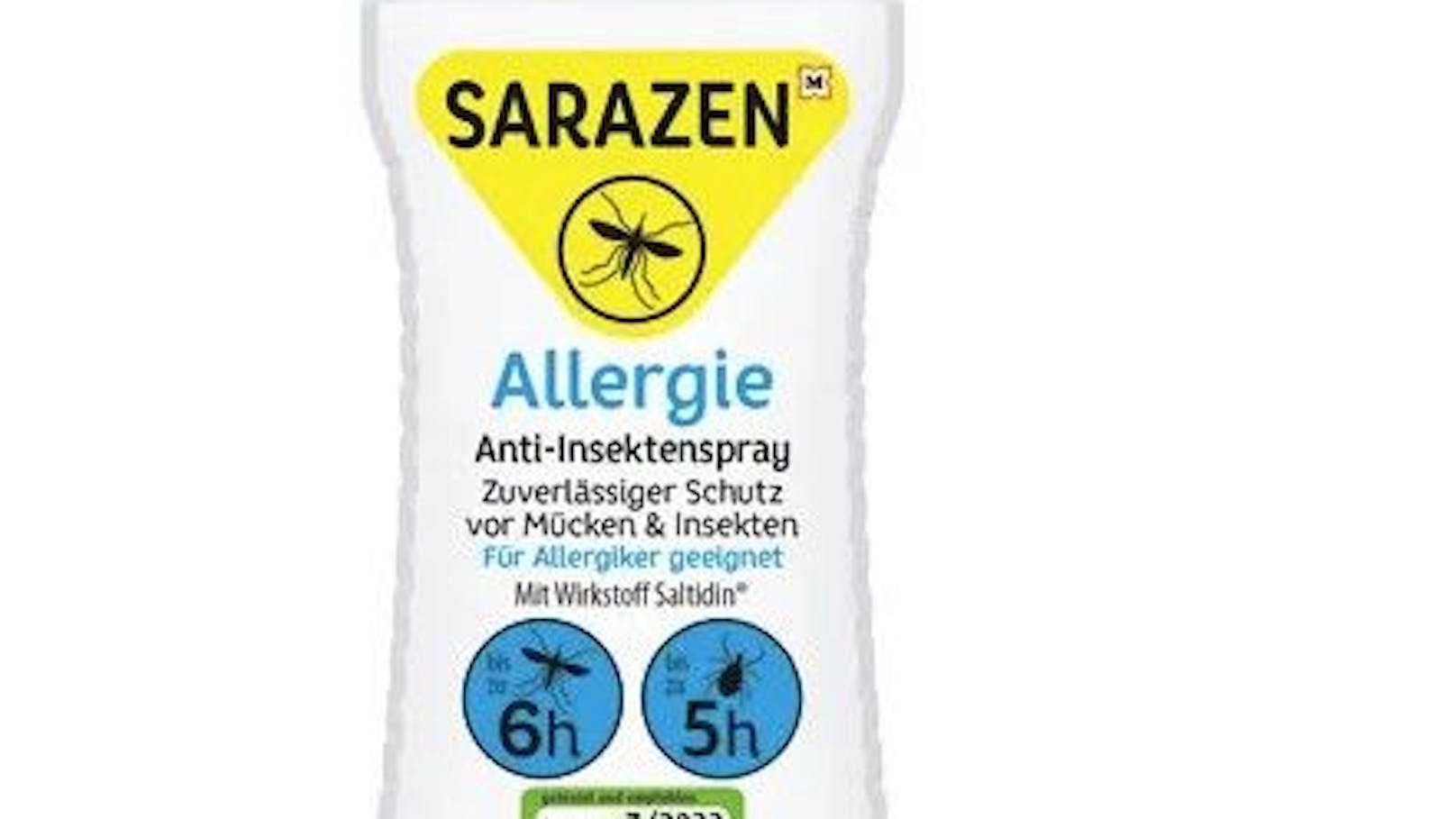 Sarazen Allergie Anti-Insektenspray: Empfohlen