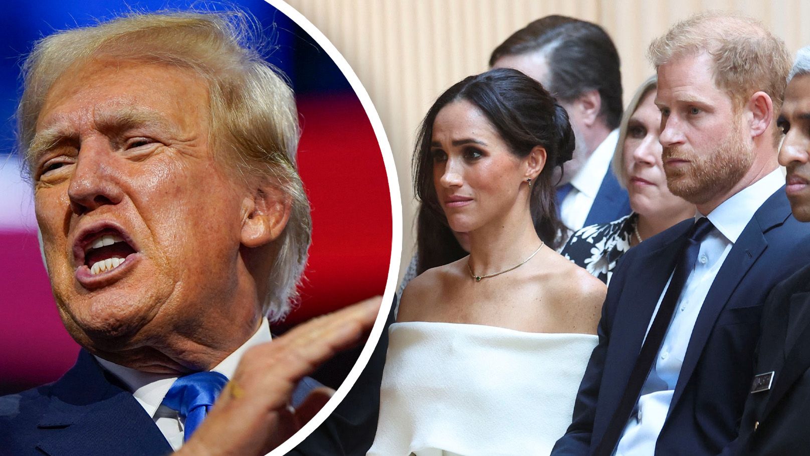 Trump hat es auf Prinz Harry abgesehen.