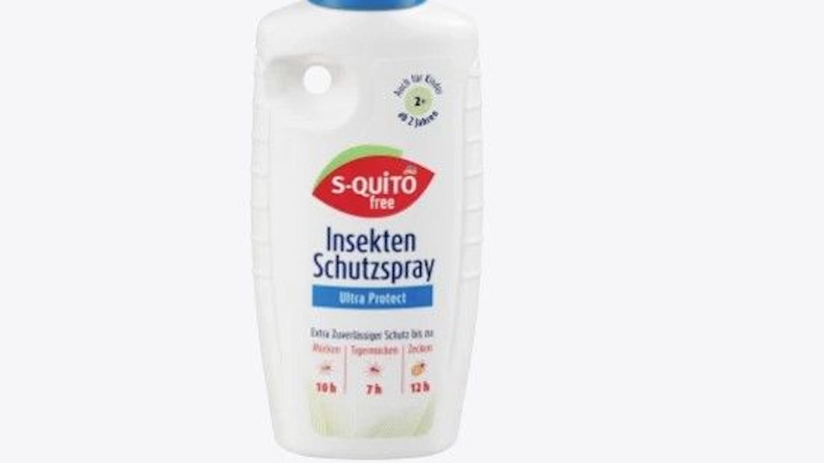 S-quitofree&nbsp;Insektenschutzspray Ultra Protect: Empfohlen