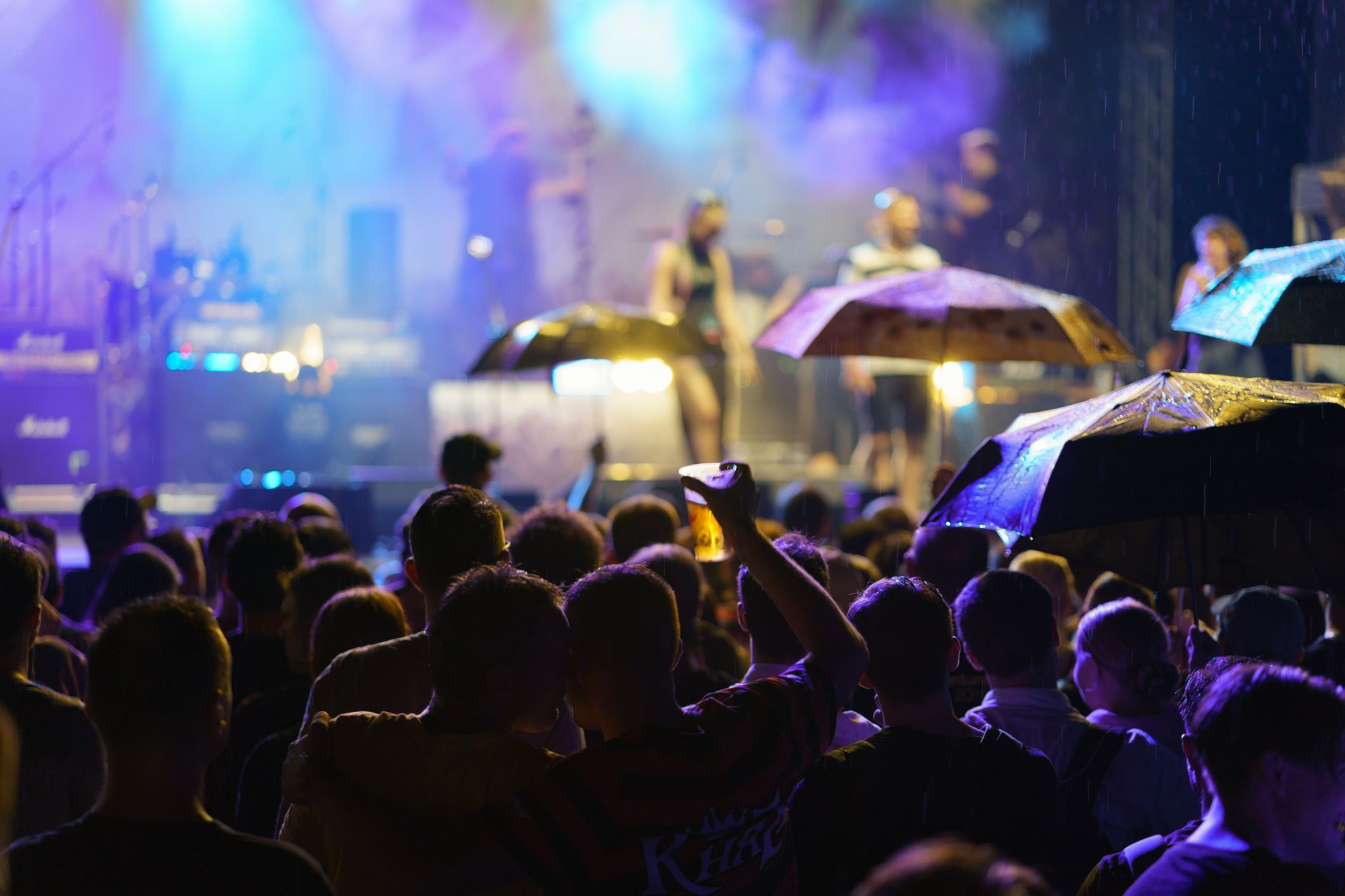 Das Unglück ereignete sich bei einem verregneten Konzert in Brasilien. Symbolbild. 