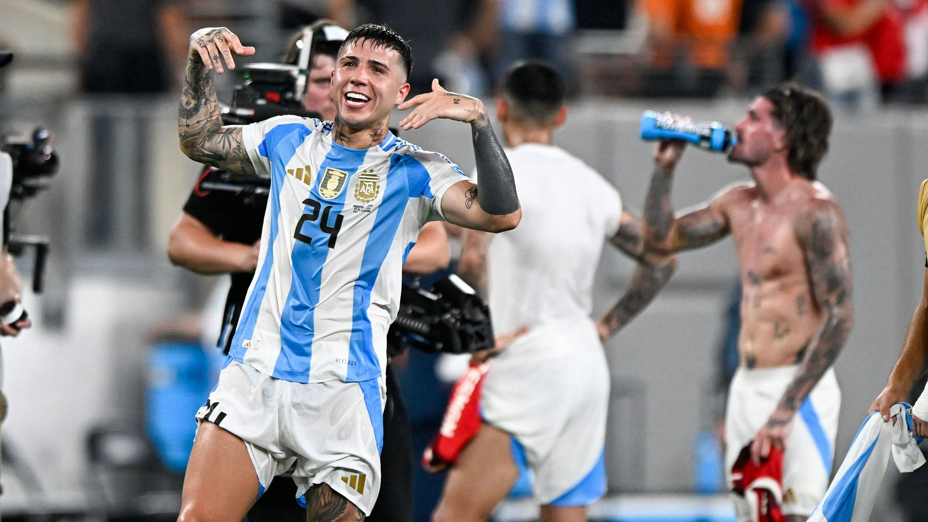 Enzo Fernandez sorgt für einen Copa-Eklat.