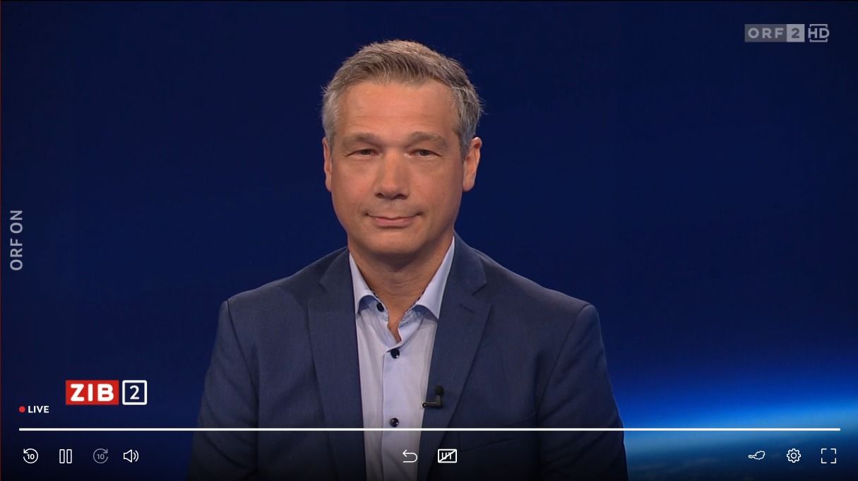 Klimaforscher Marc Olefs in der ORF-