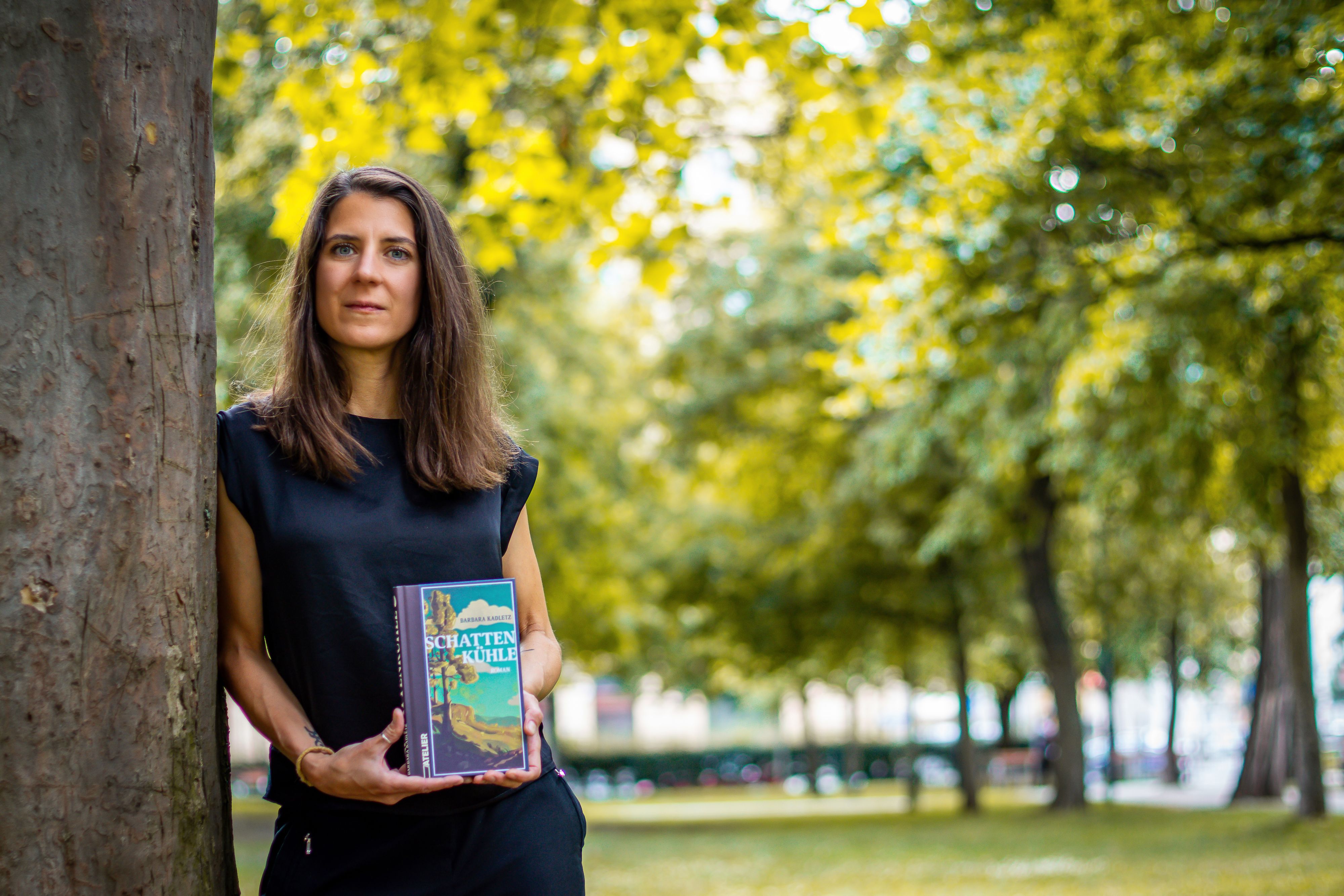 Barbara Kadletz mit ihrem neuen Roman 