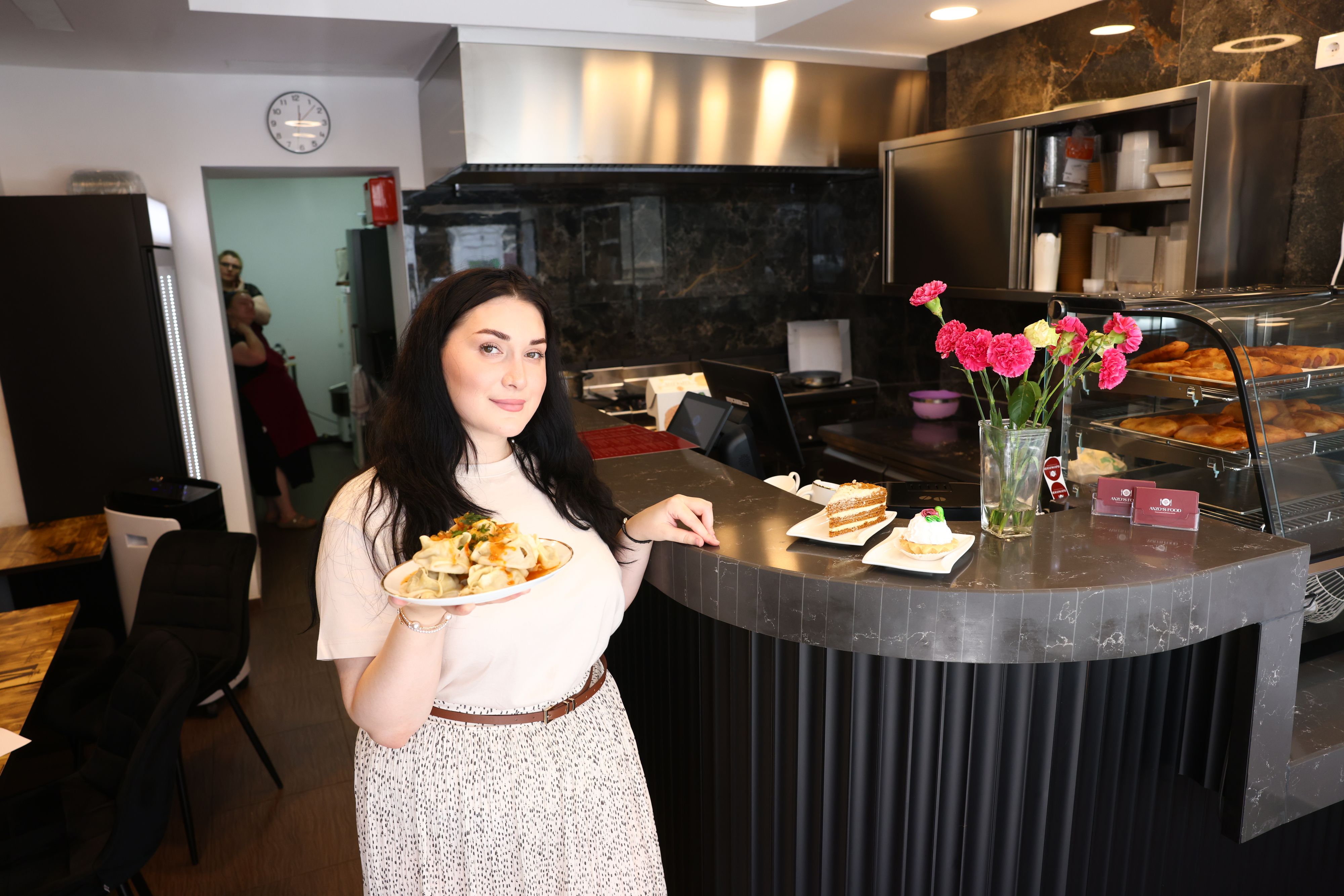 Amina ist die Chefin - ihre Lieblingsspeise sind die 