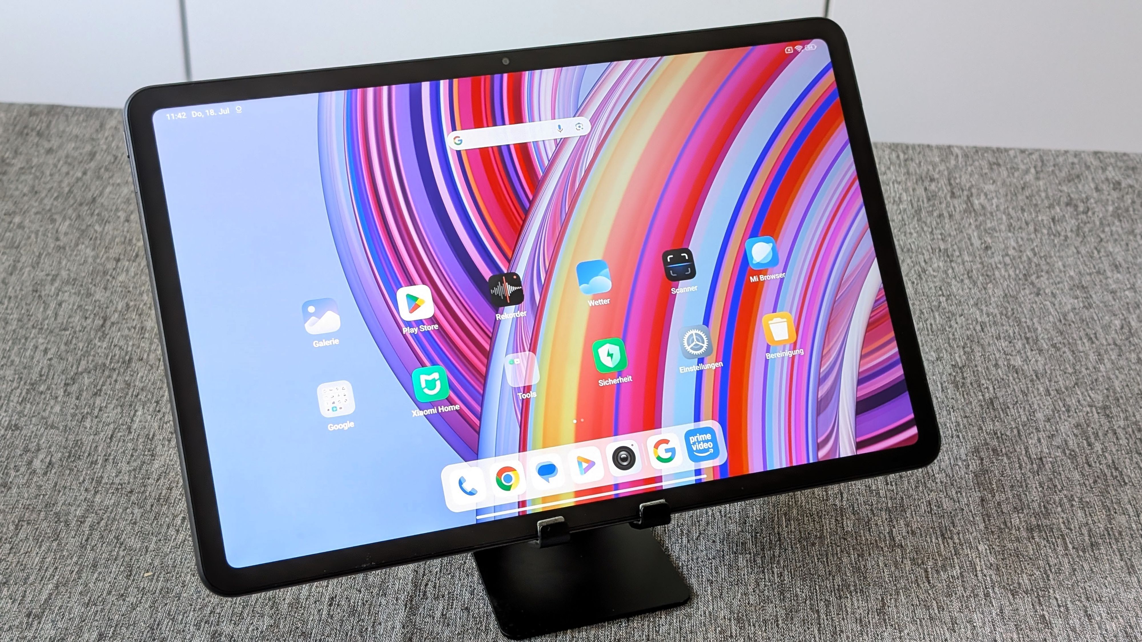 Schon mit seiner Größe von 12 Zoll ist das Redmi Pad Pro eine Ausnahme, in dieser Preisklasse geht es meist kleiner her.