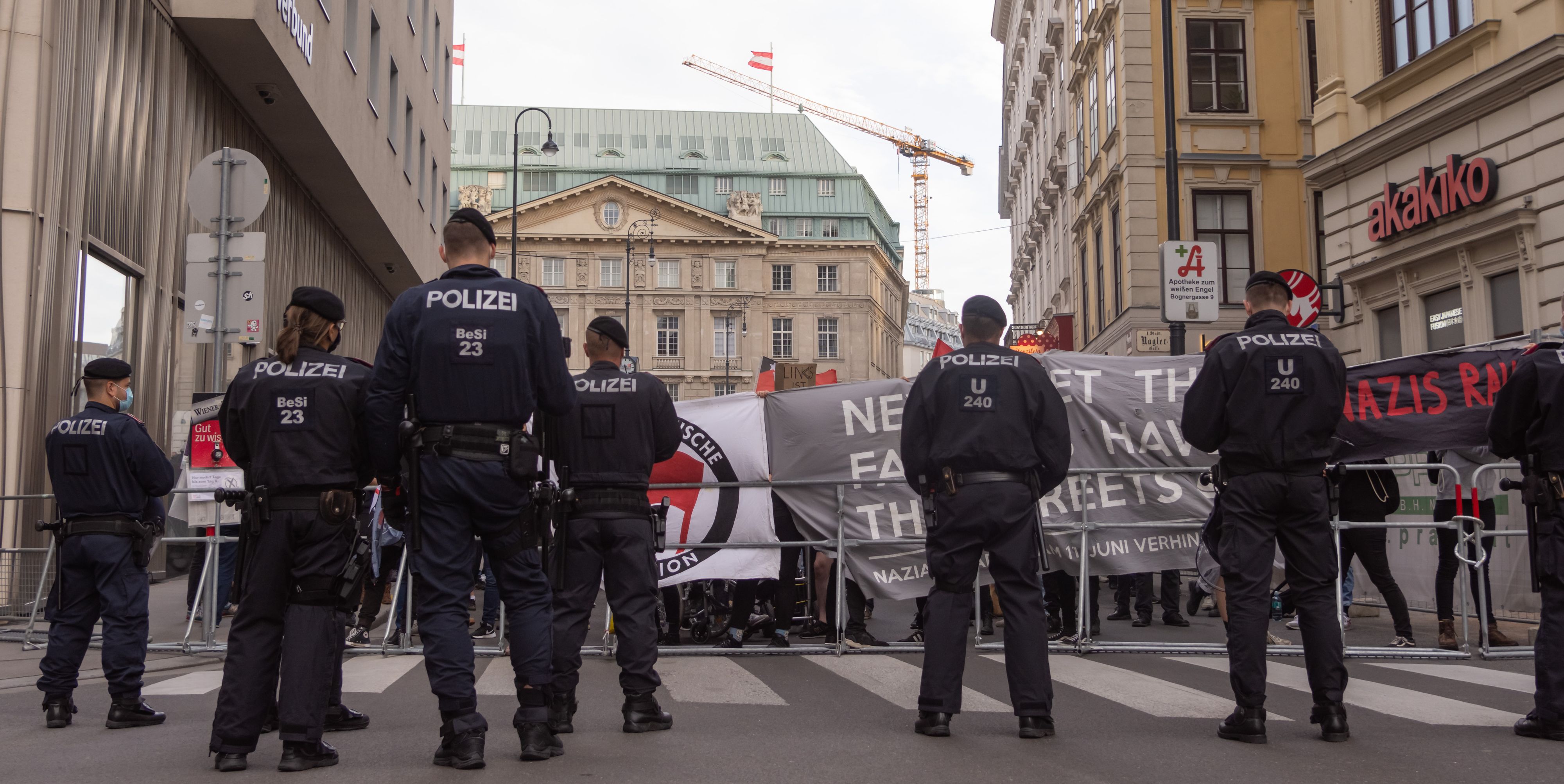 In Wien wird es am Samstag zu mehreren Demos gegen den Identitären-Aufmarsch kommen. (Archivbild)