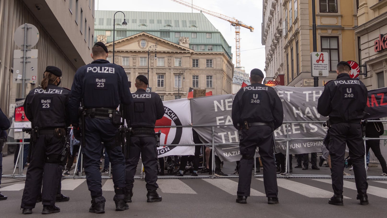 Rechtsextreme, Antifa – brisanter Demo-Samstag in Wien