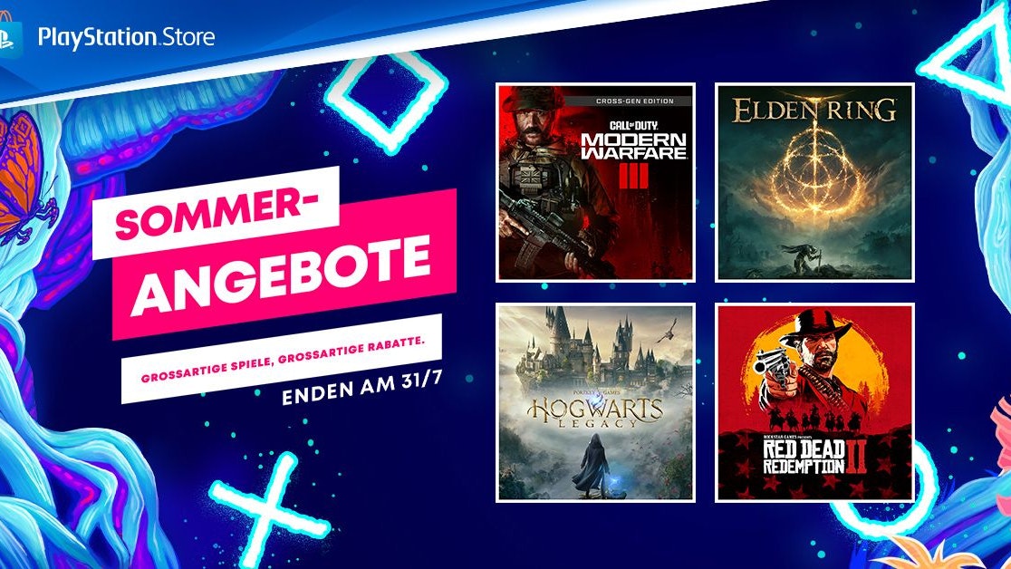 Sommer-Angebote ab sofort im PlayStation Store verfügbar.