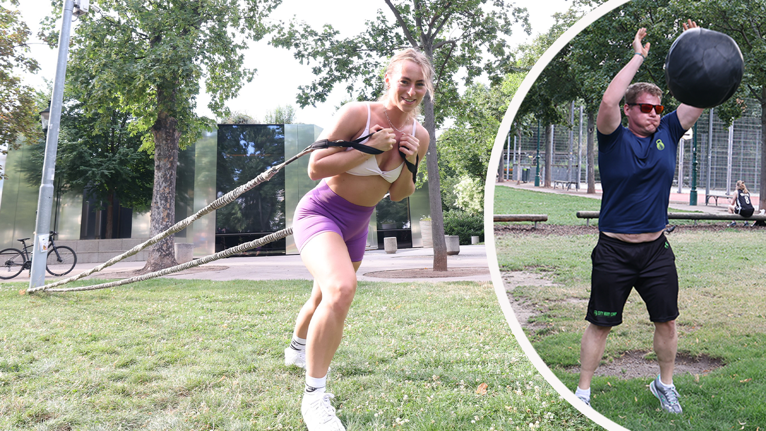 Das Power Boot Camp zeichnet sich durch seine Vielfalt aus.