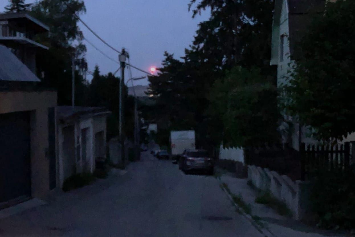 In Kritzendorf war auch die Straßenbeleuchtung ausgefallen.