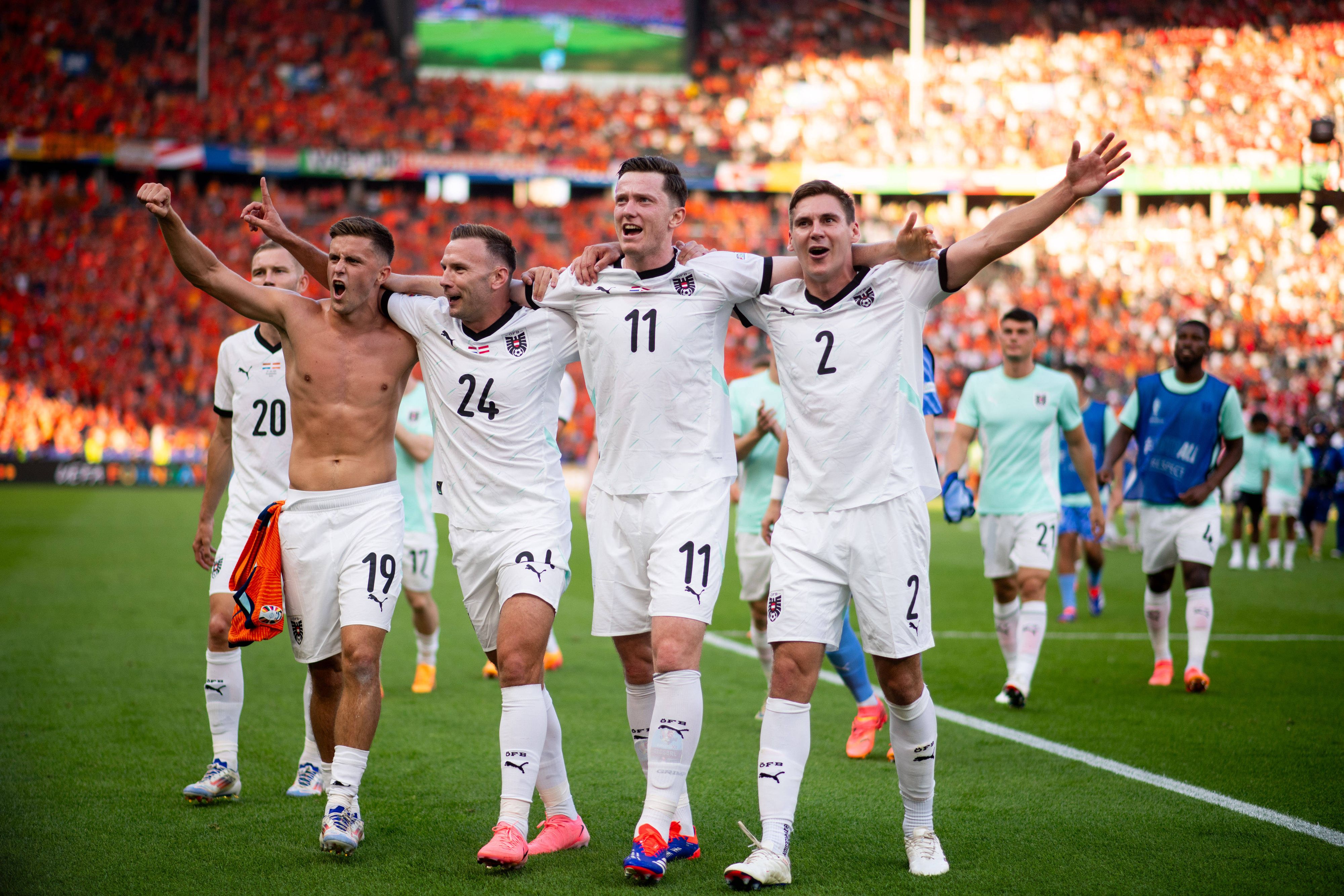 Gegen die Niederlande war die EM-Welt von Österreich noch in Ordnung.