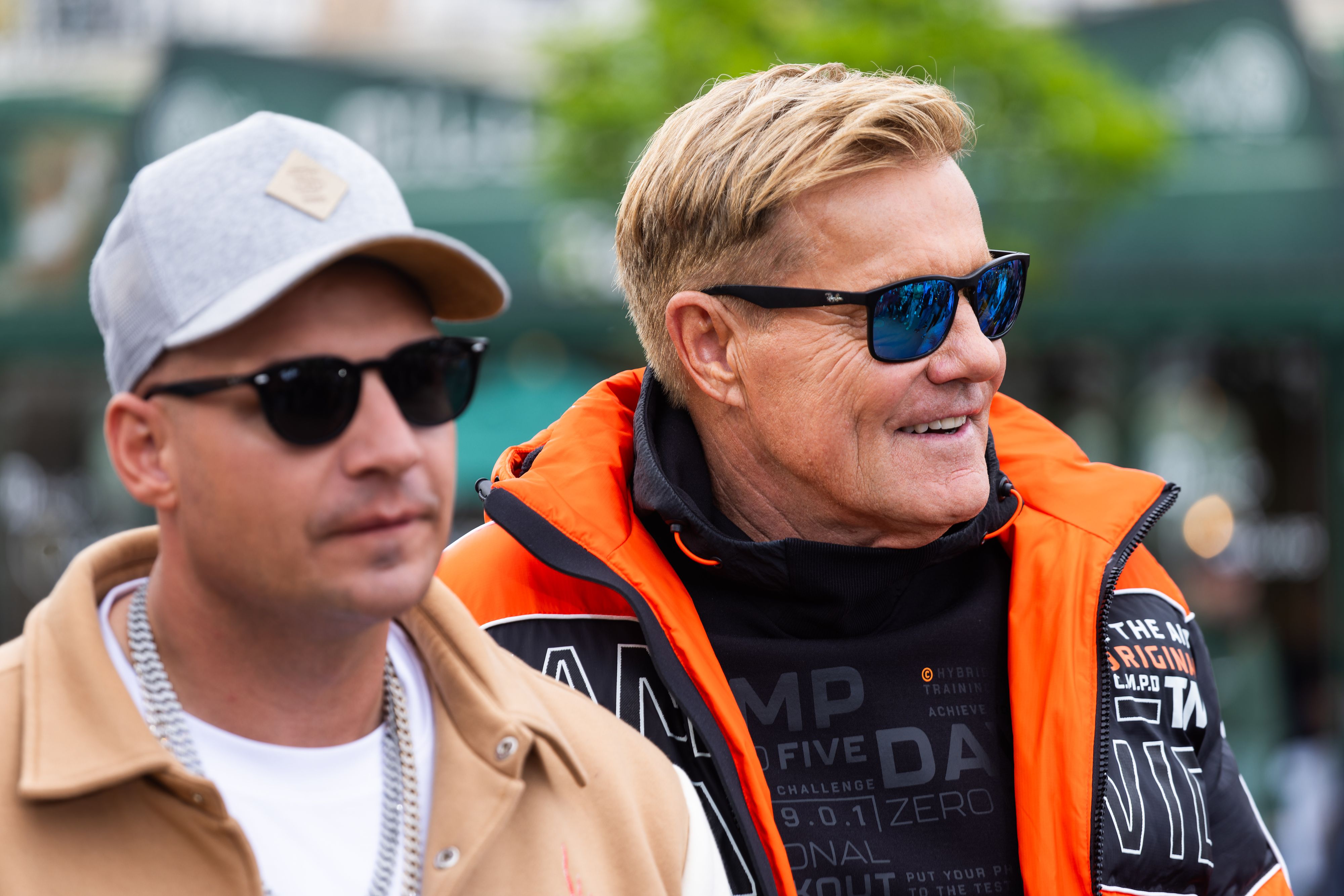 Pietro Lombardi (l.) und Dieter Bohlen