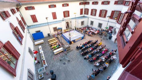 Das Schloss Tribuswinkel ist origineller Schauplatz eines zweitägigen Spektakels.