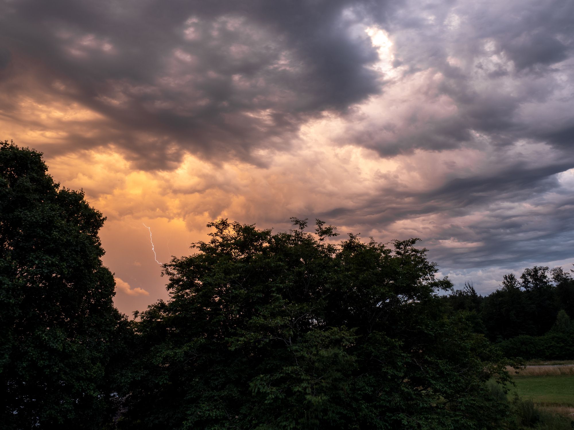 Im Tagesverlauf werden sich wieder Gewitter bilden. (Symbolbild)