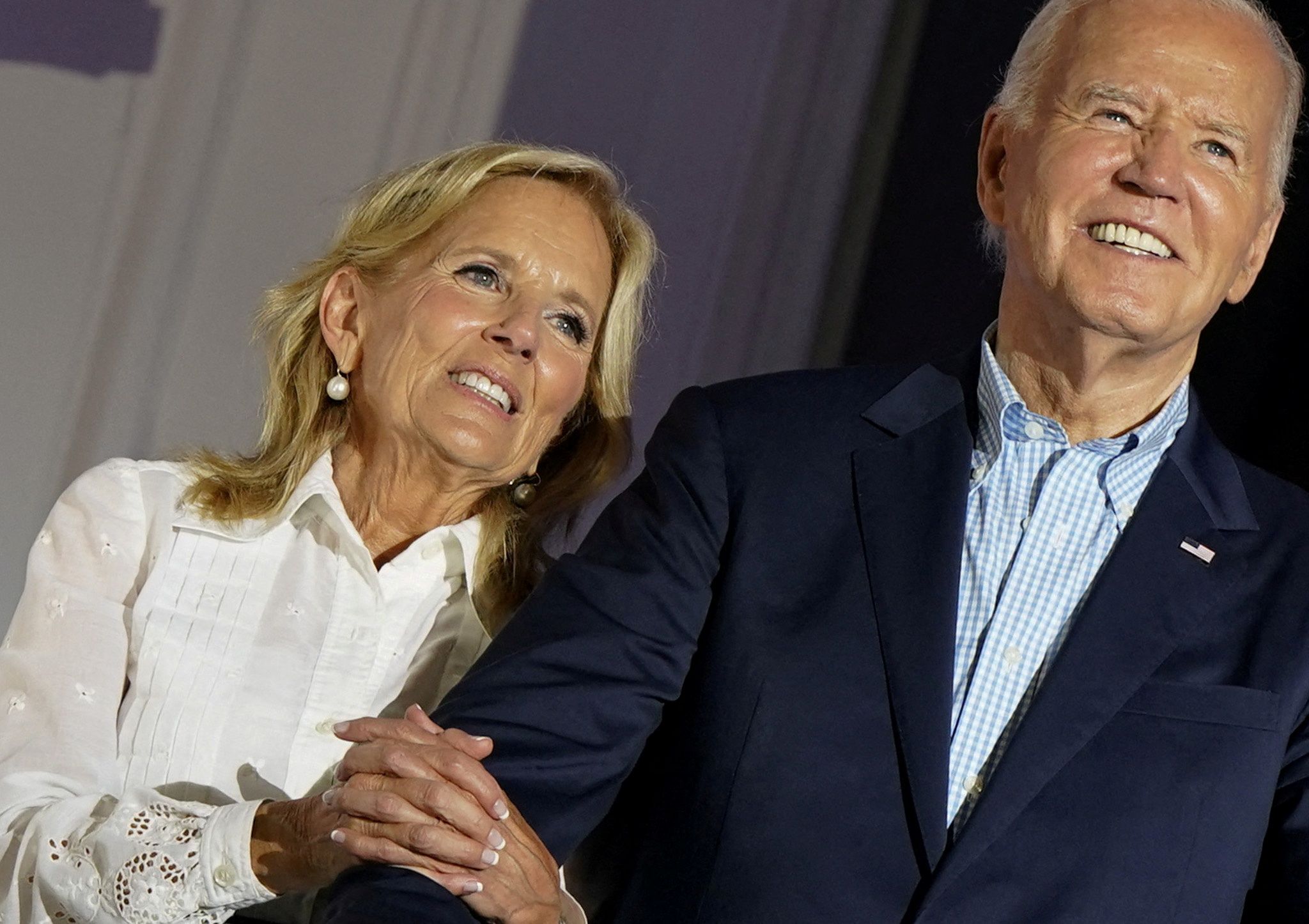 US-Präsident Joe Biden soll den Rückzug mit seiner Familie, allem voran First Lady Jill Trump, beschlossen haben.