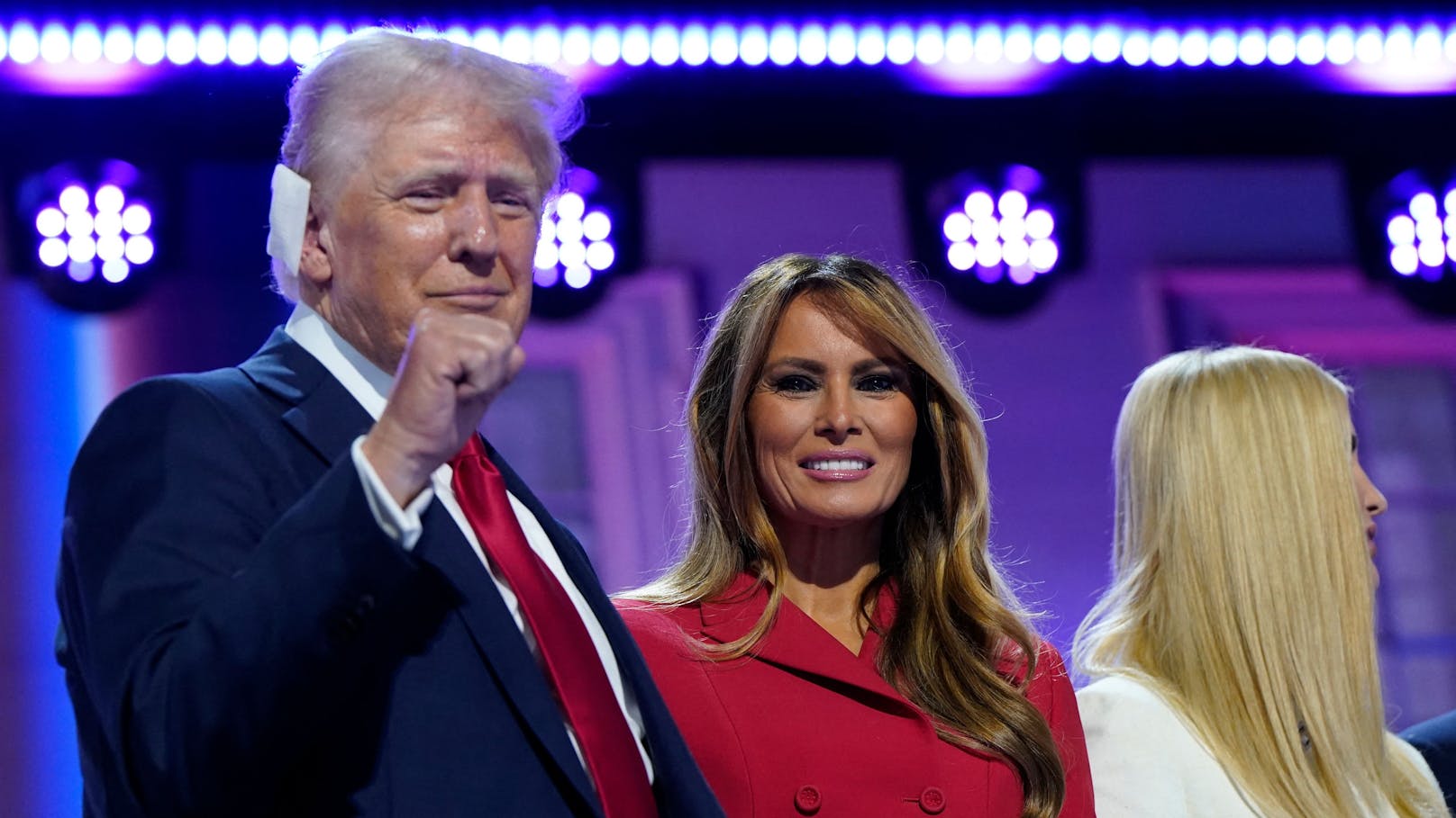 Melania Trump zeigt sich überraschend bei Parteitag