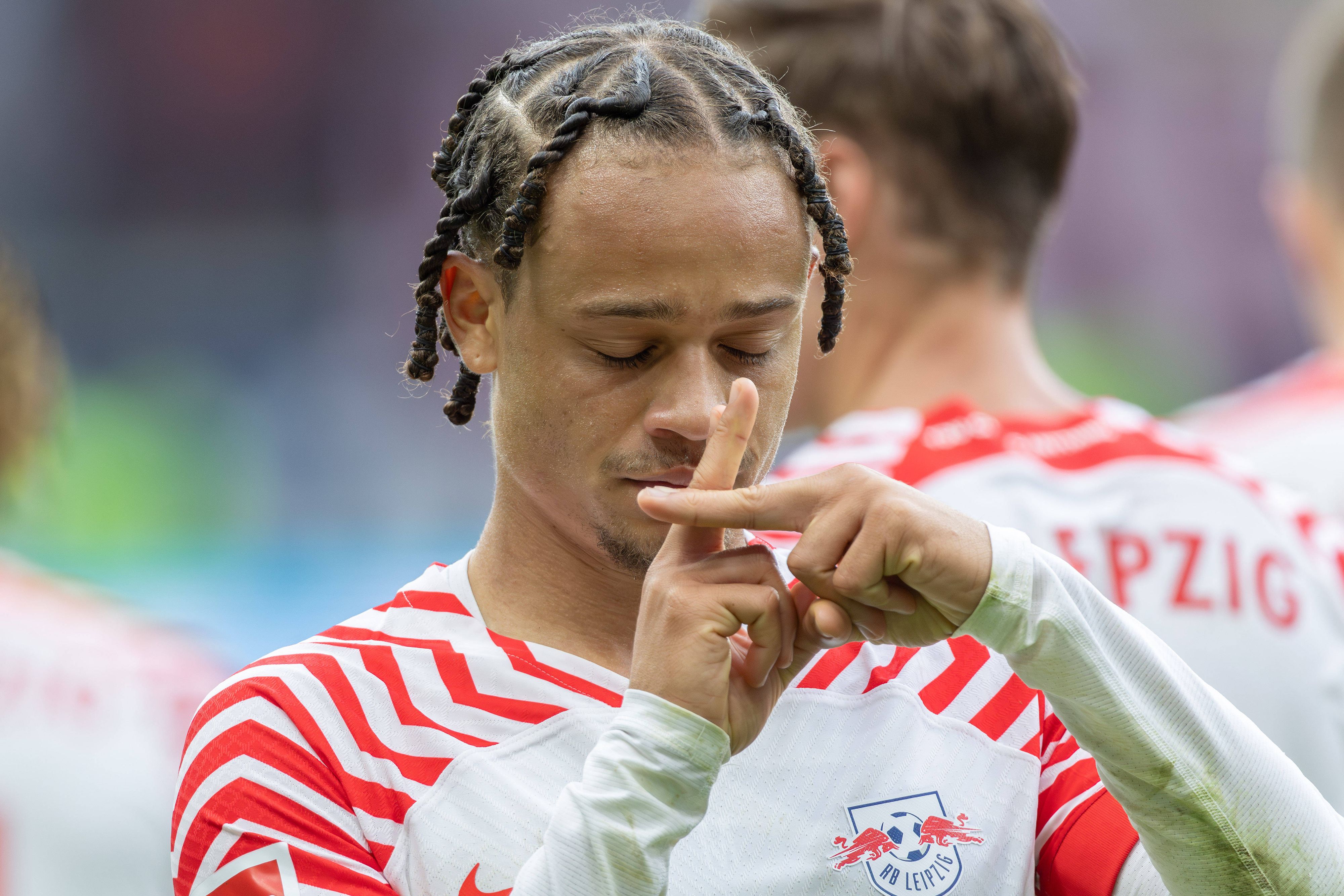 RB-Leipzig-Kicker Xavi Simons steht bei Bayern München ganz oben im Kurs. 