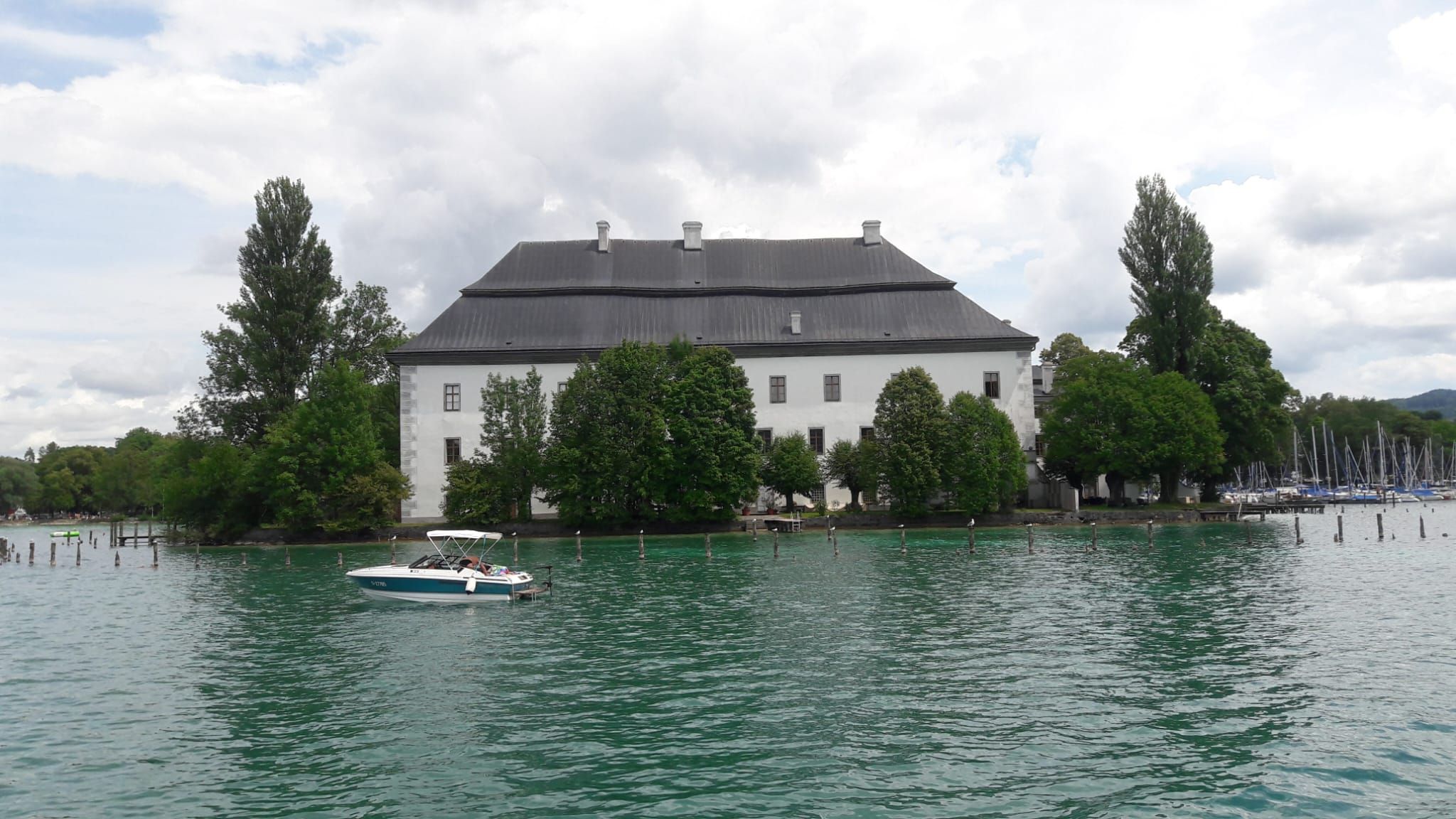 Die Leiche wurde hier in Schörfling am Attersee gefunden.