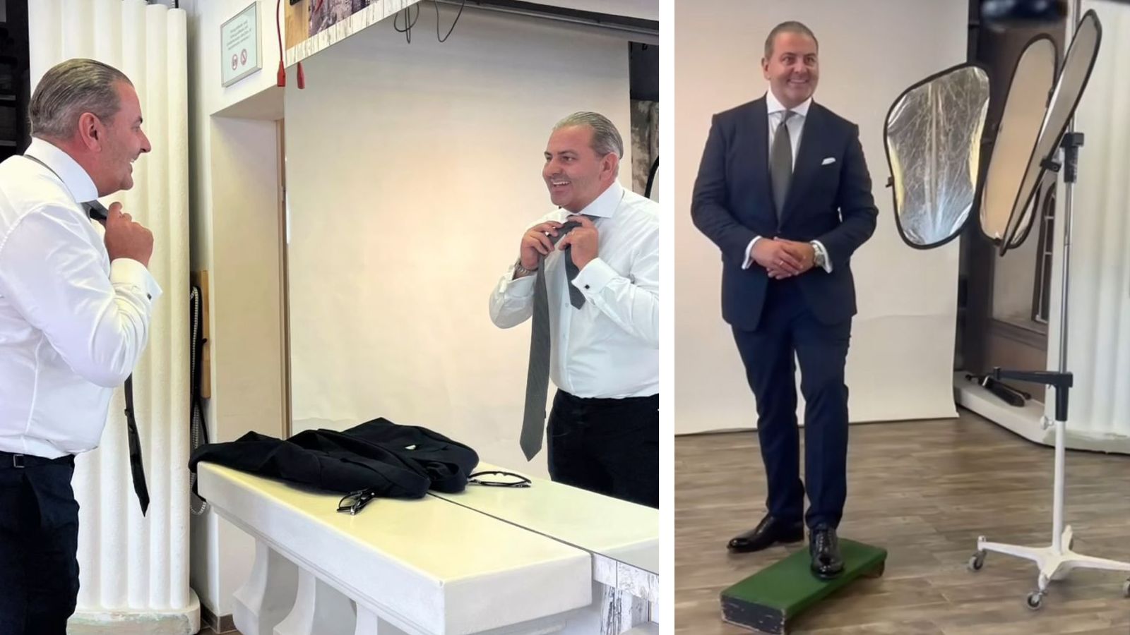 Leo Lugner bereitet sich auf seine Kandidatur für den Nationalrat vor.