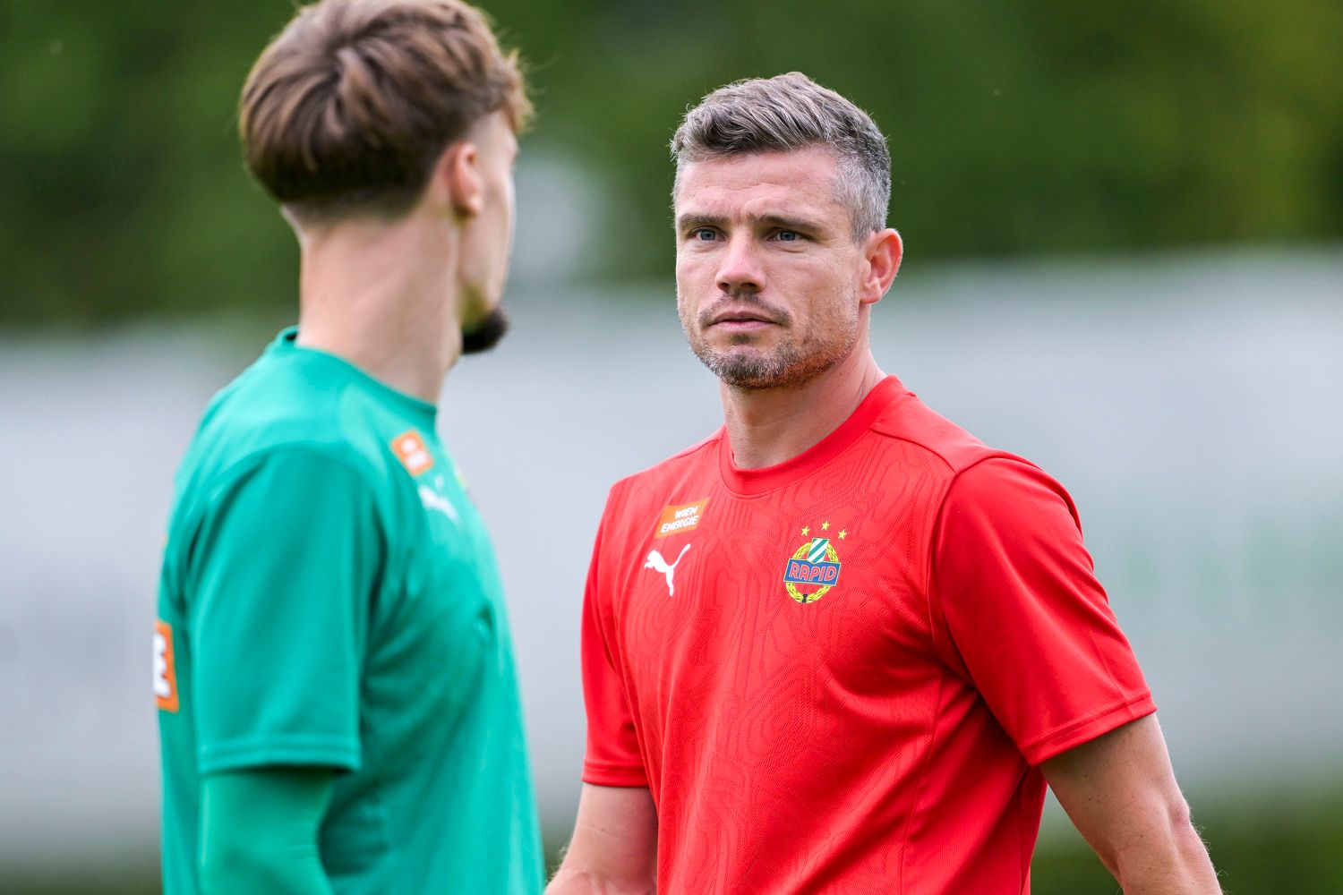 Rapid-Trainer Robert Klauß macht den neuen Kapitän öffentlich. 