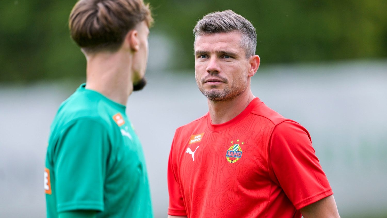 Rapid-Trainer Robert Klauß macht den neuen Kapitän öffentlich. 