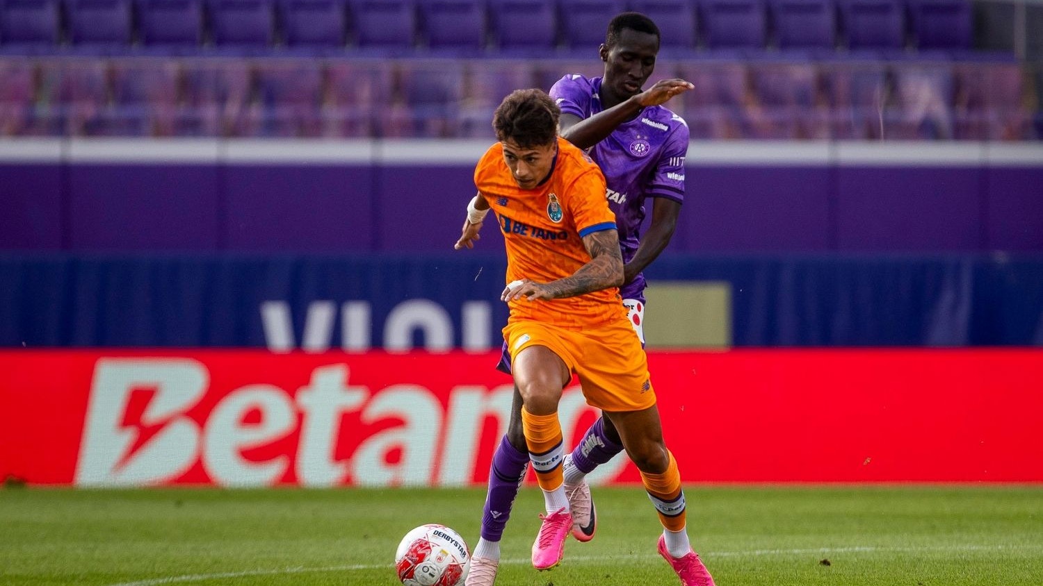 Die Wiener Austria bestreitet den finalen Test gegen Porto. 