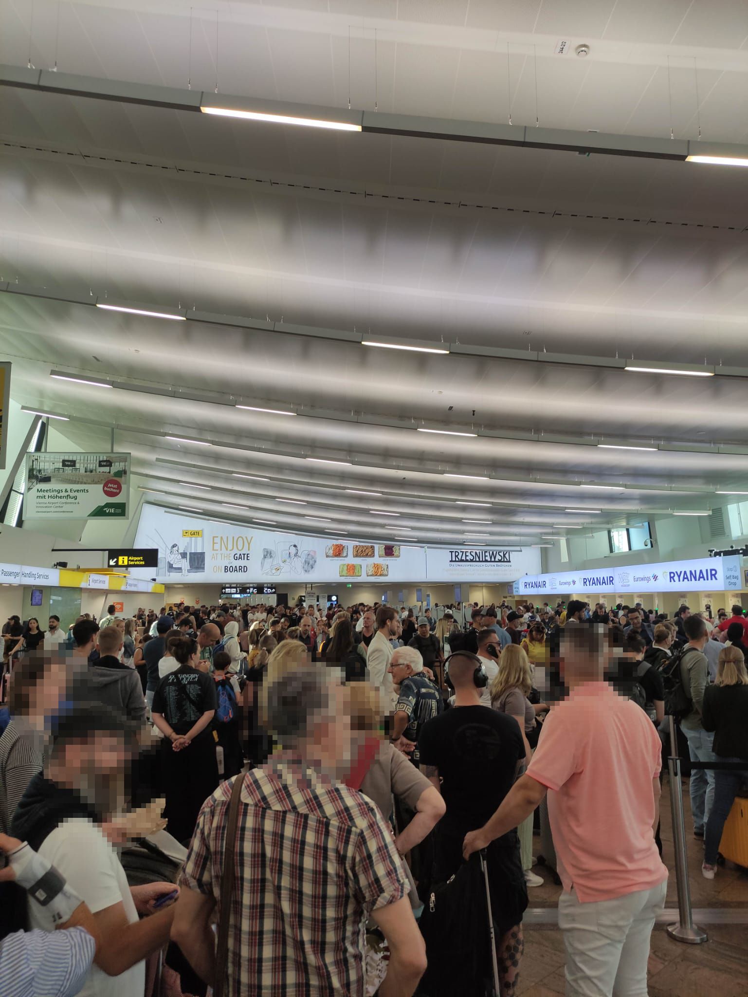 Am Schwechater Airport geht momentan gar nichts.