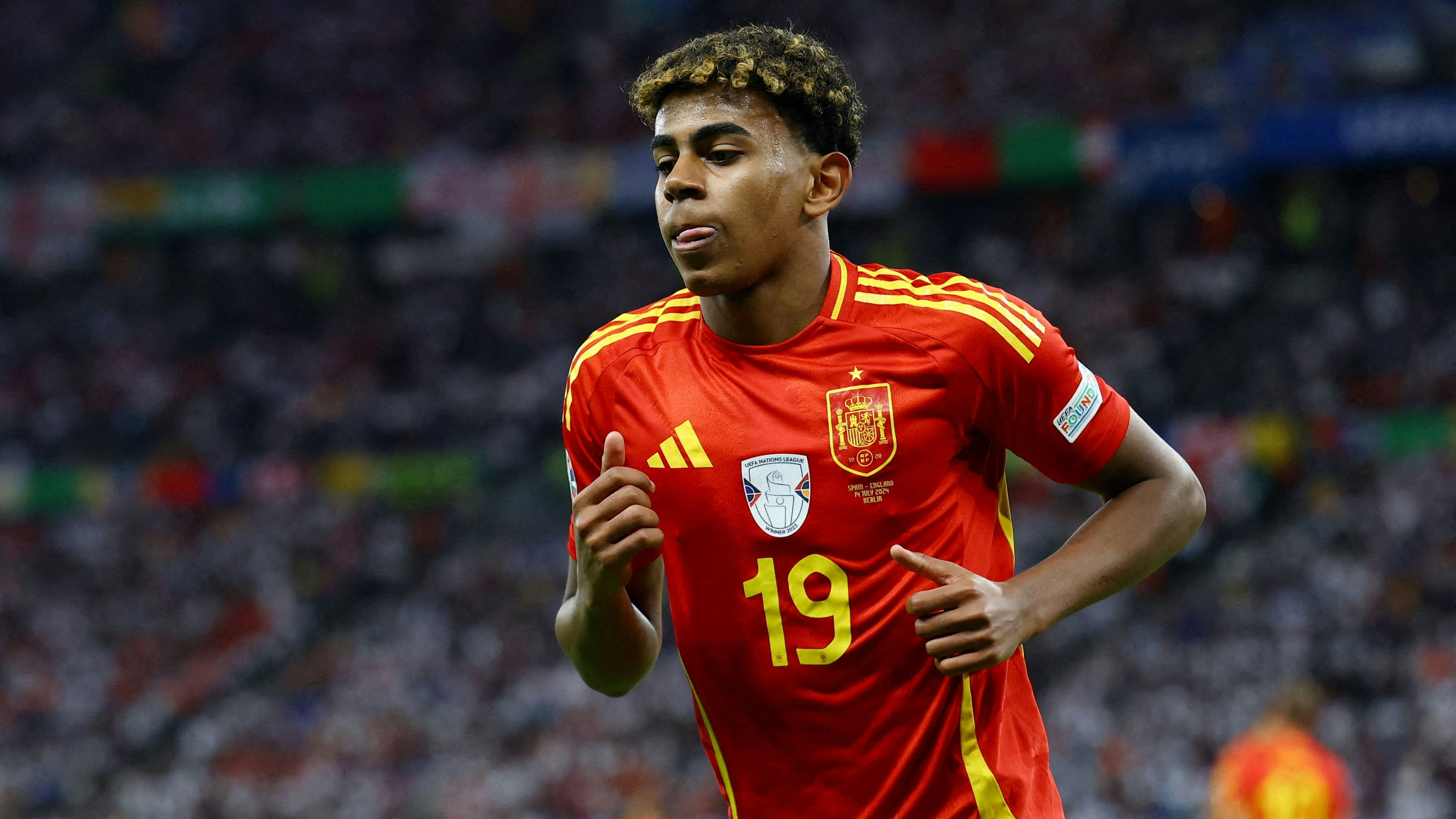 Spanien-Superstar Lamine Yamal. 