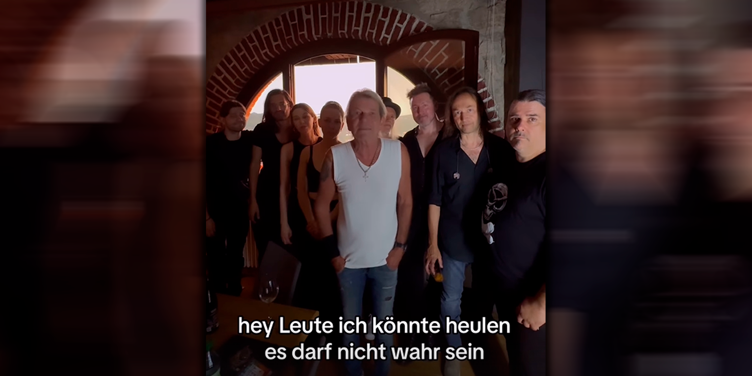 Matthias Reim schüttet sein Herz auf Insta aus.