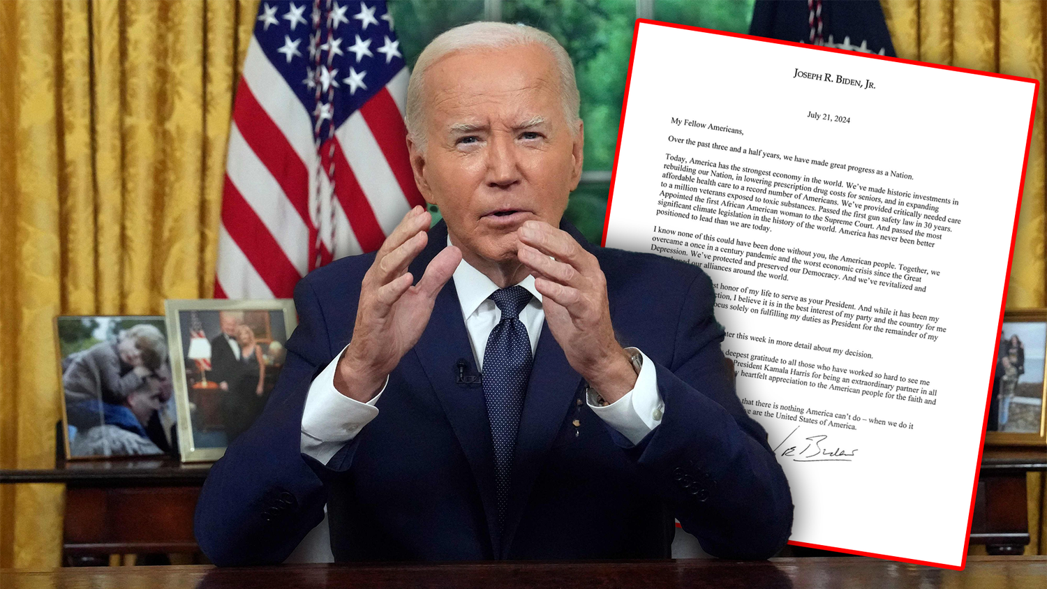 US-Präsident Joe Biden spricht Klartext.