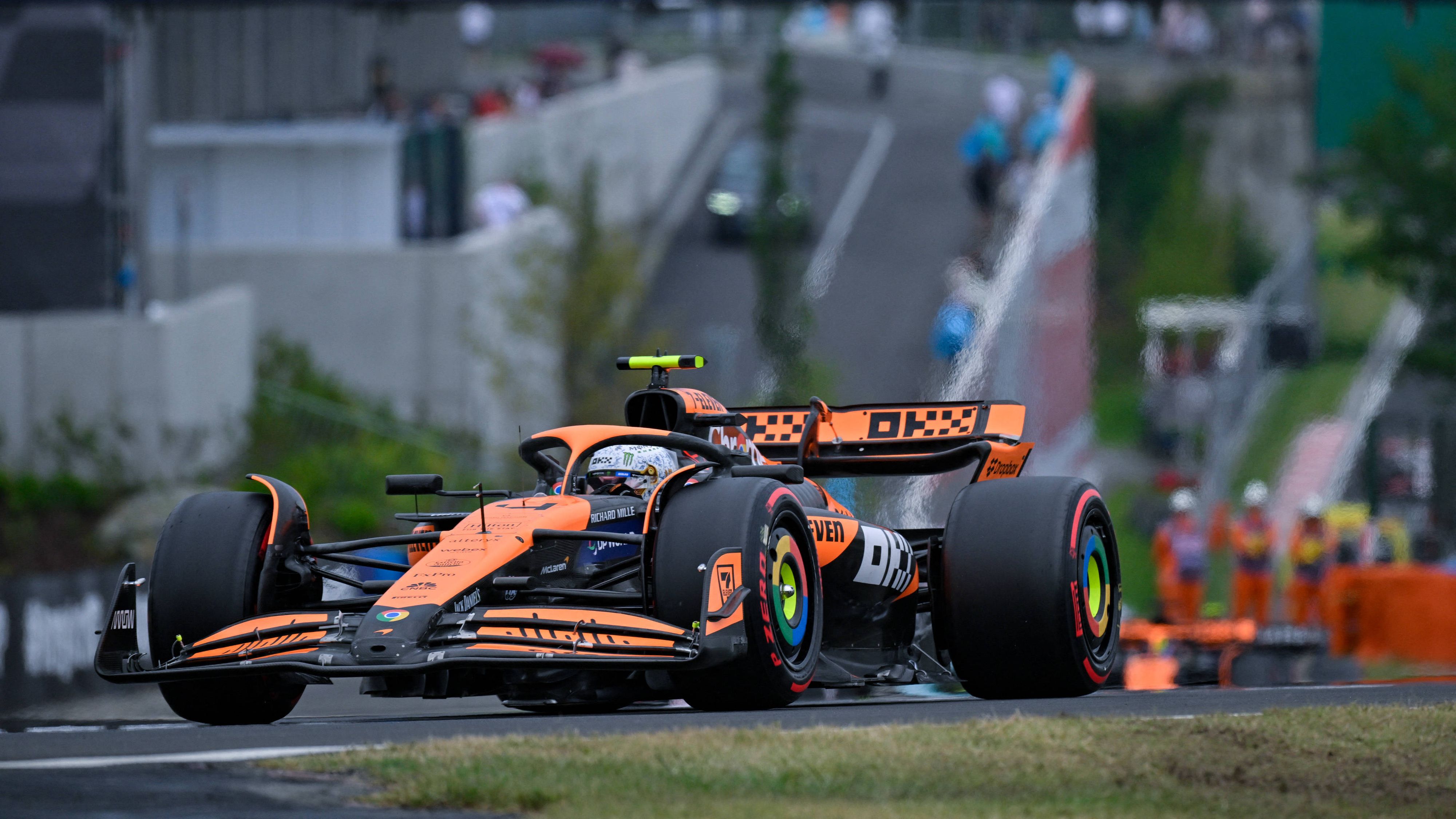 McLaren hatte im Qualifying die Nase vorn.