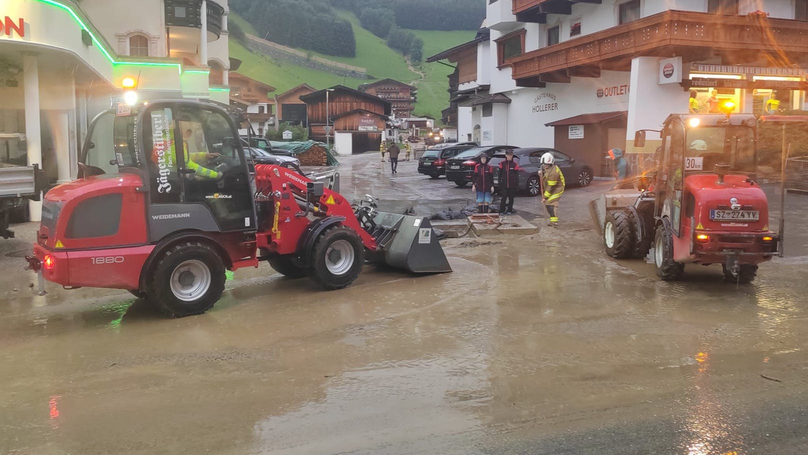 Unwetter in Österreich – Zivilschutzalarm ausgerufen