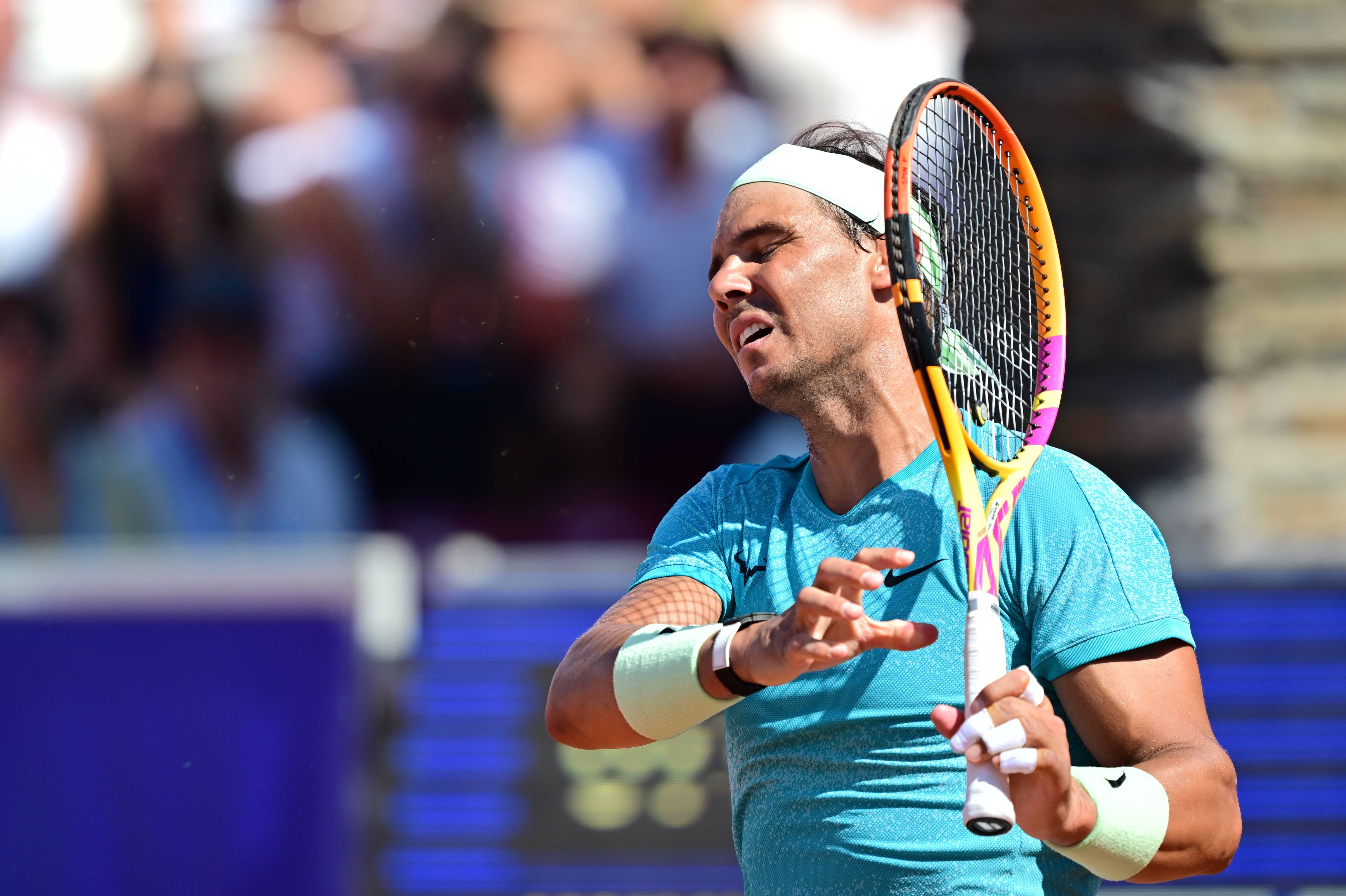 Rafael Nadal verlor gegen Nuno Borges klar in zwei Sätzen.