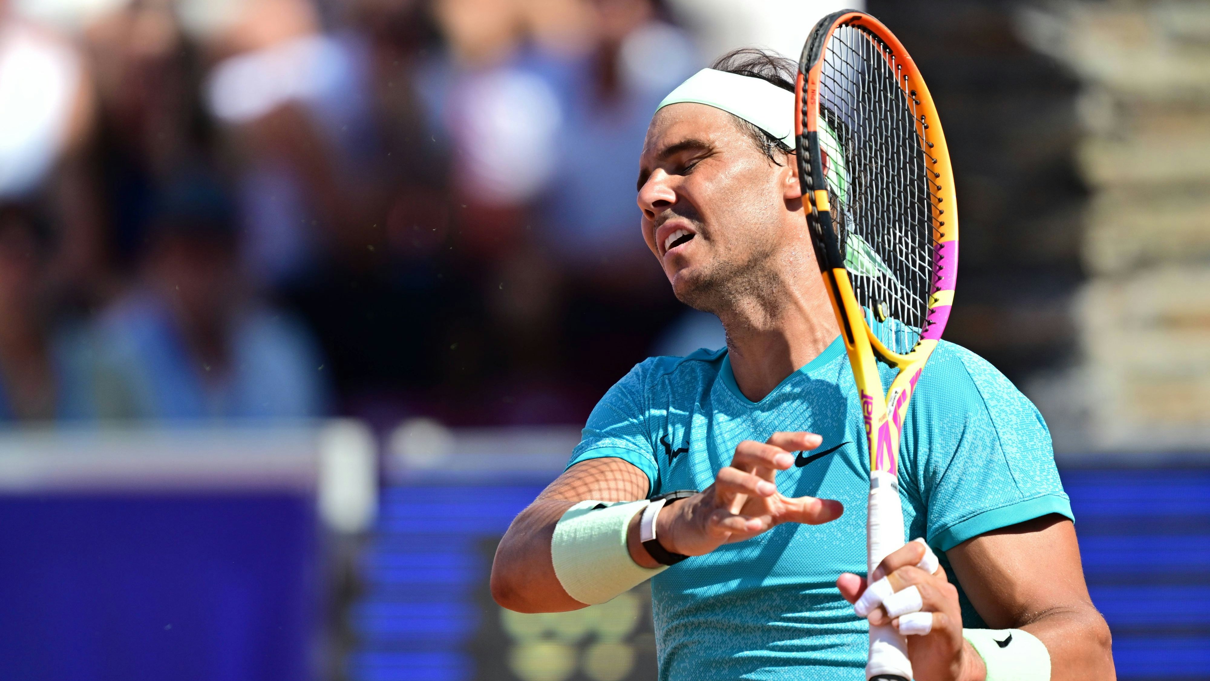 Rafael Nadal verlor gegen Nuno Borges klar in zwei Sätzen.