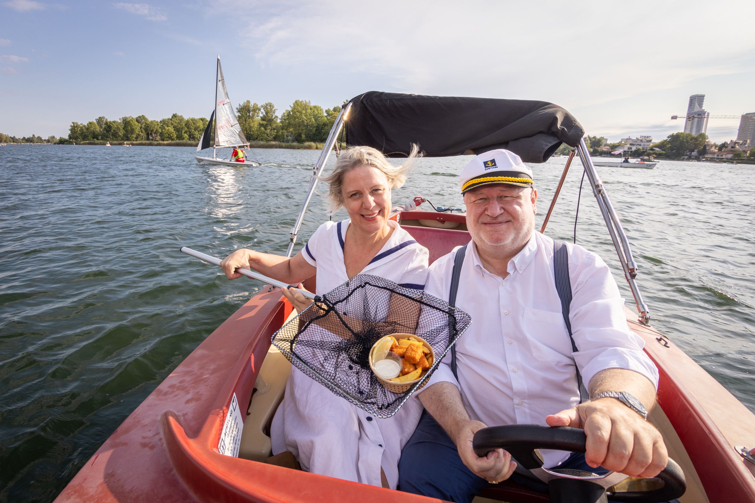 Charly Schillinger und seine Frau Irene gingen auf 