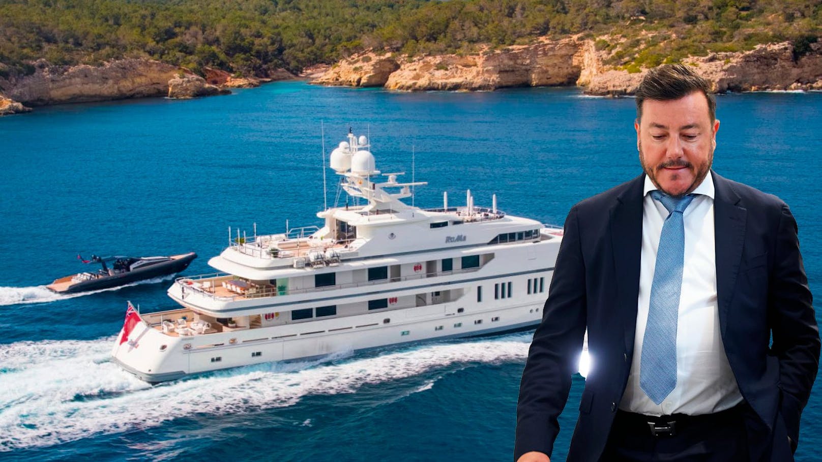 Ab 400.000 € pro Woche – Benkos Ex-Yacht wird vermietet