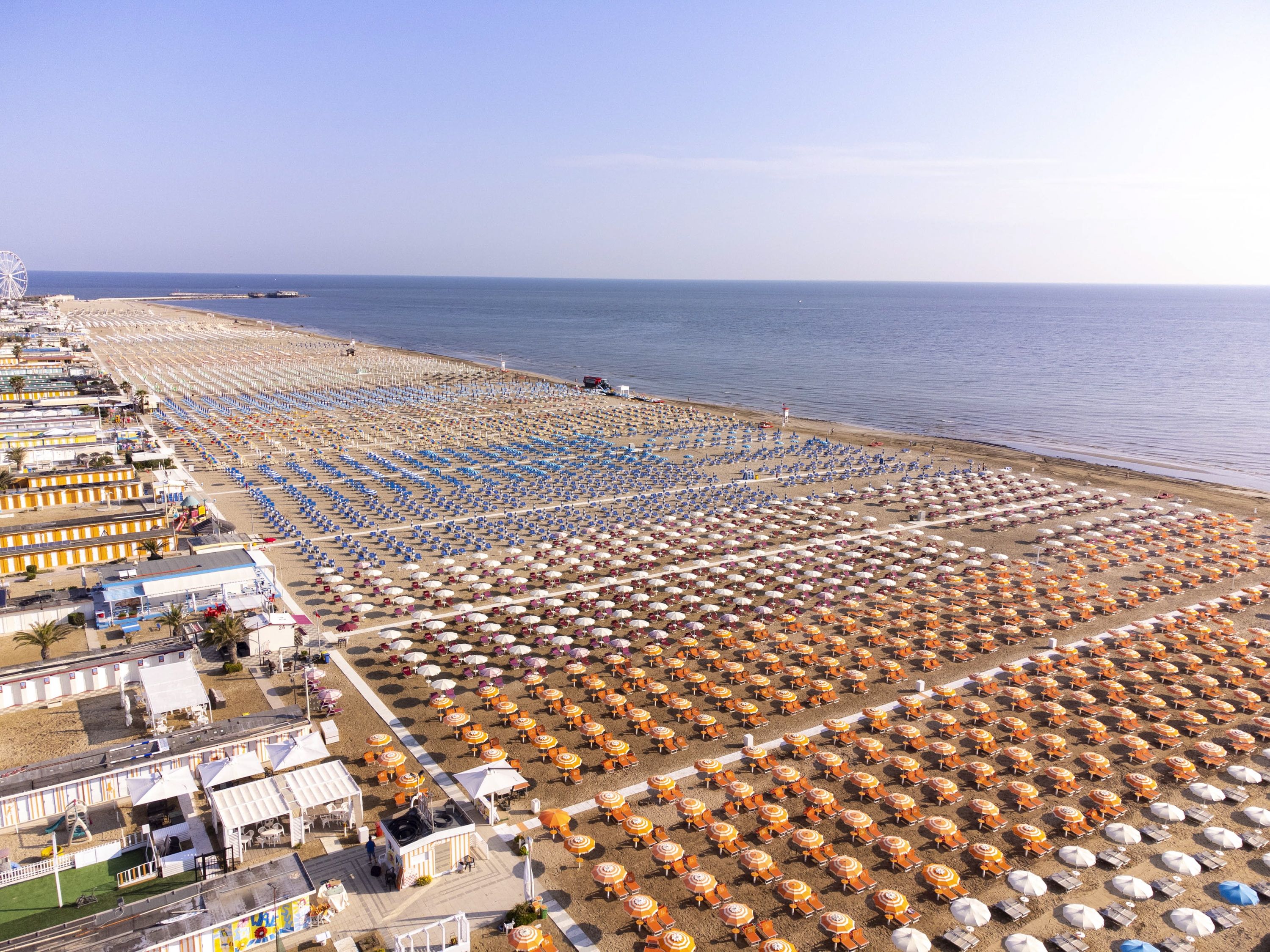 Im Getümmel von Rimini kann schon einmal ein Kind oder der Hund verloren gehen.