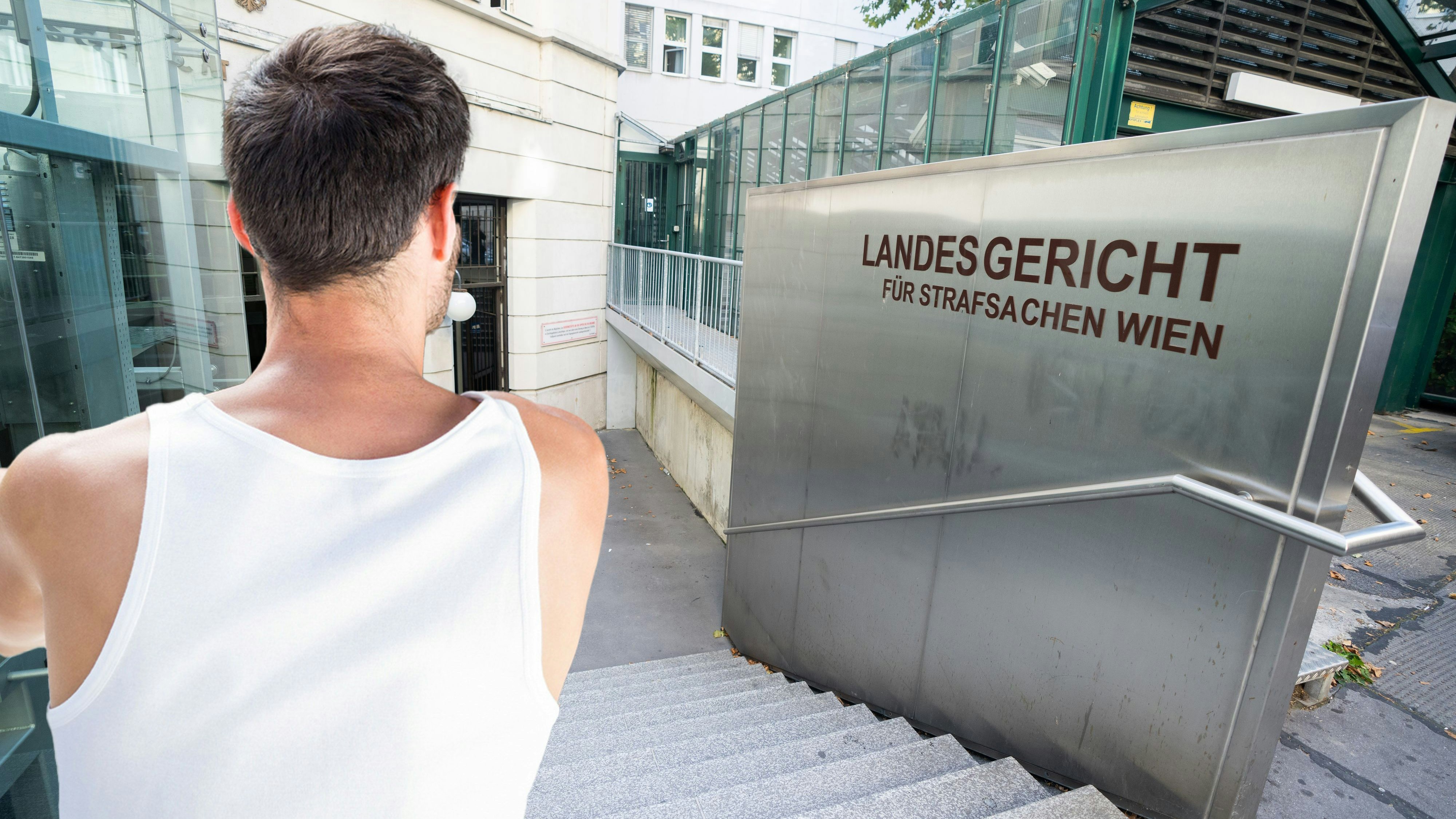 Angeklagter kam in Unterhemd und Flip-Flops